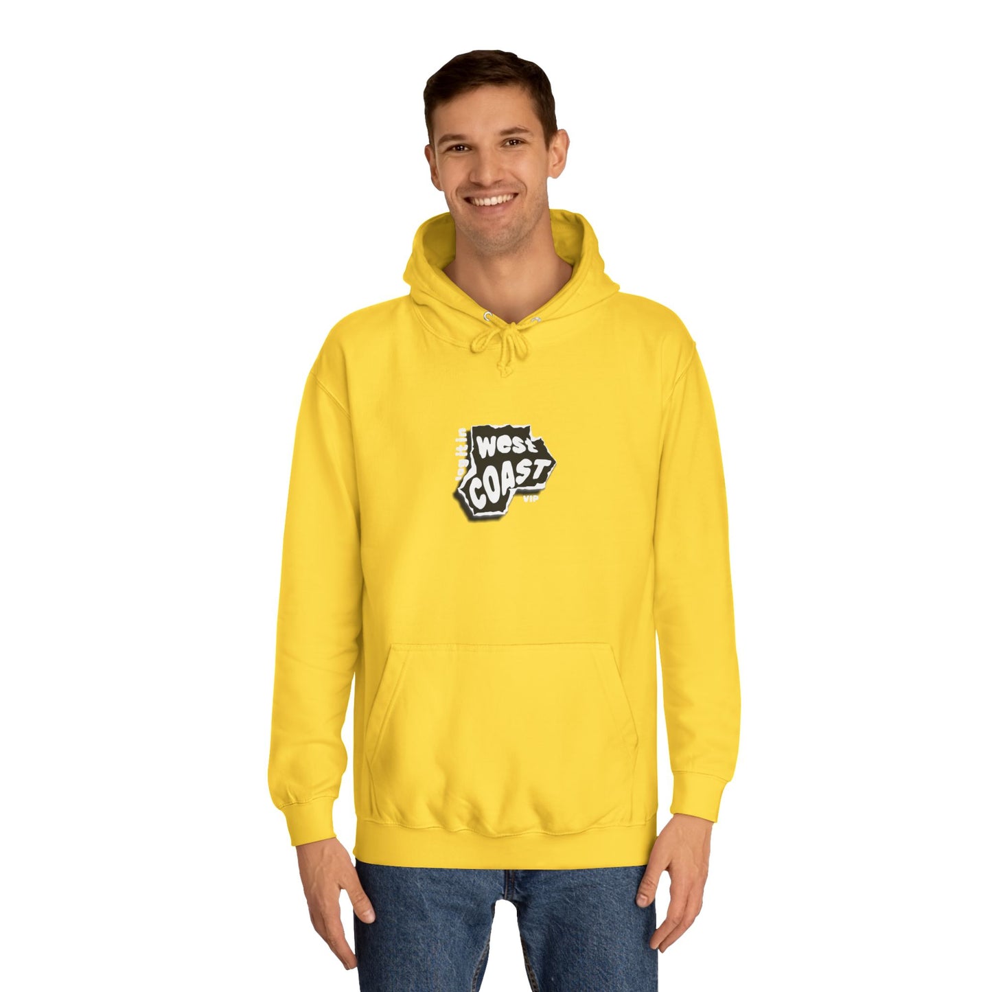 West Coast Unisex Hoodie | Casual Wear, Gift for Every one, New Spirit, Cozy Streetwear, Trendy Hooded Sweatshirt