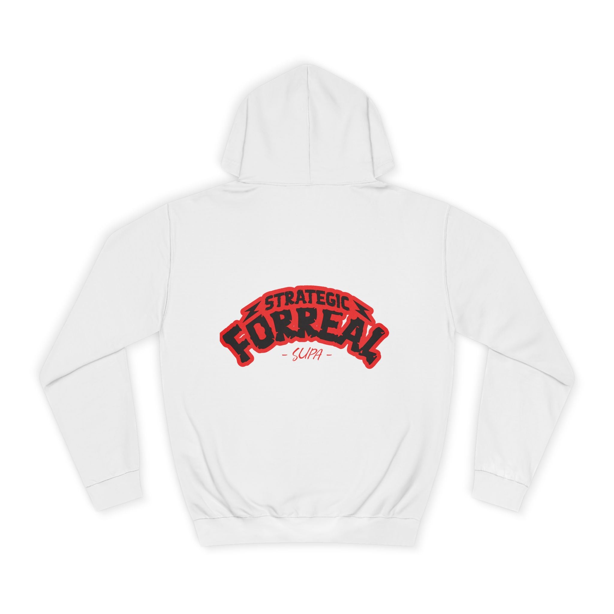 Unisex Hoodie - Strategic Forreal Design, Perfect for Casual Wear