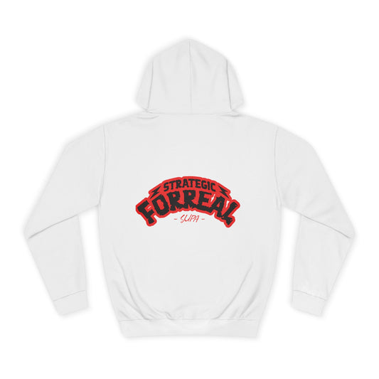 Unisex Hoodie - Strategic Forreal Design, Perfect for Casual Wear