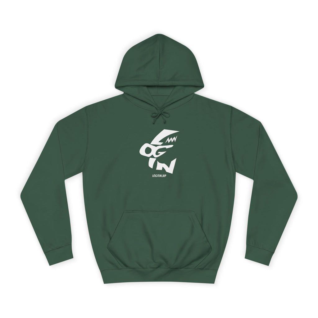 Minimalist Unisex Login Hoodie - Cozy Essential for Everyday Wear