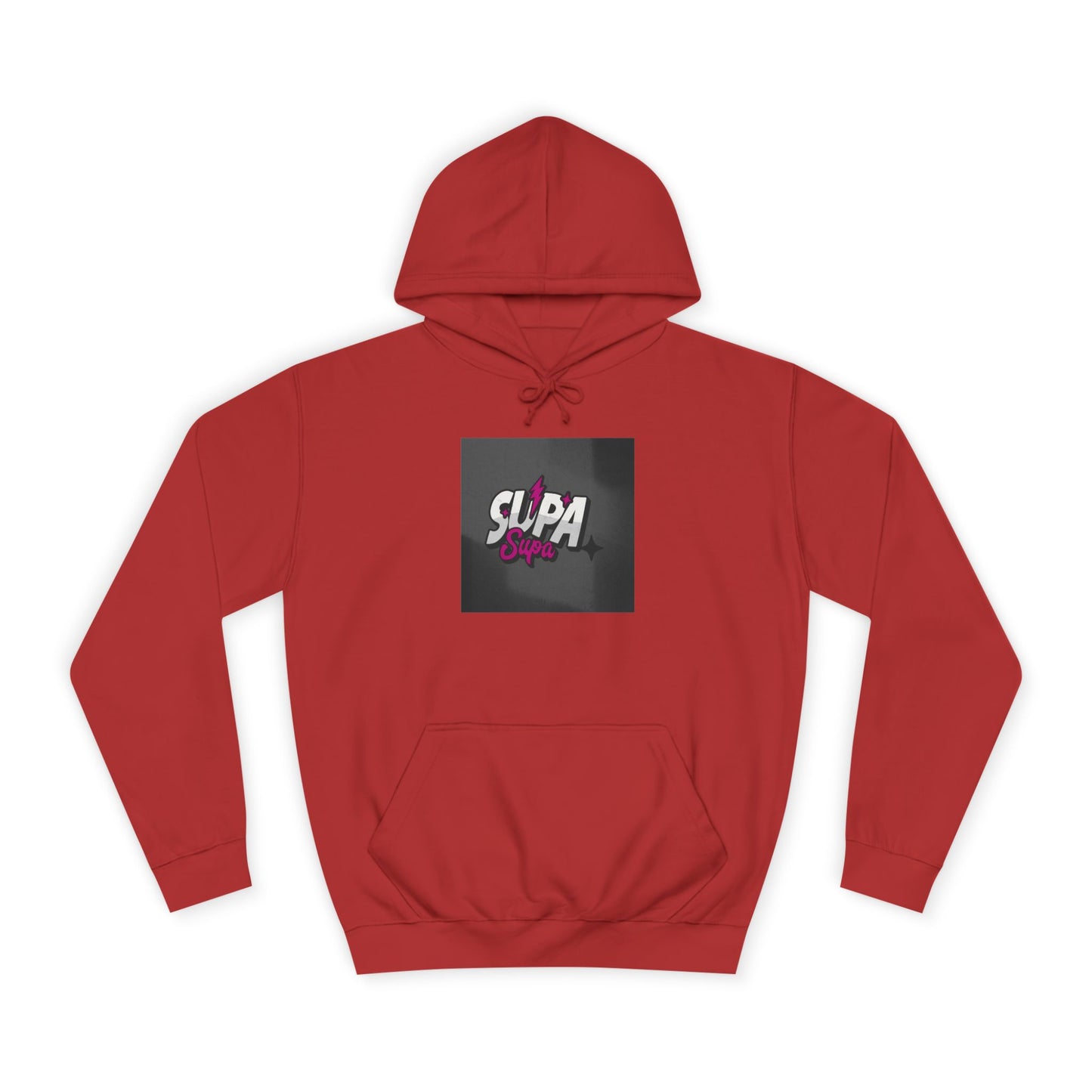 Trendy Unisex Hoodie with Fun 'Supa' Design, Cozy Streetwear, Perfect for Students, Gifts,