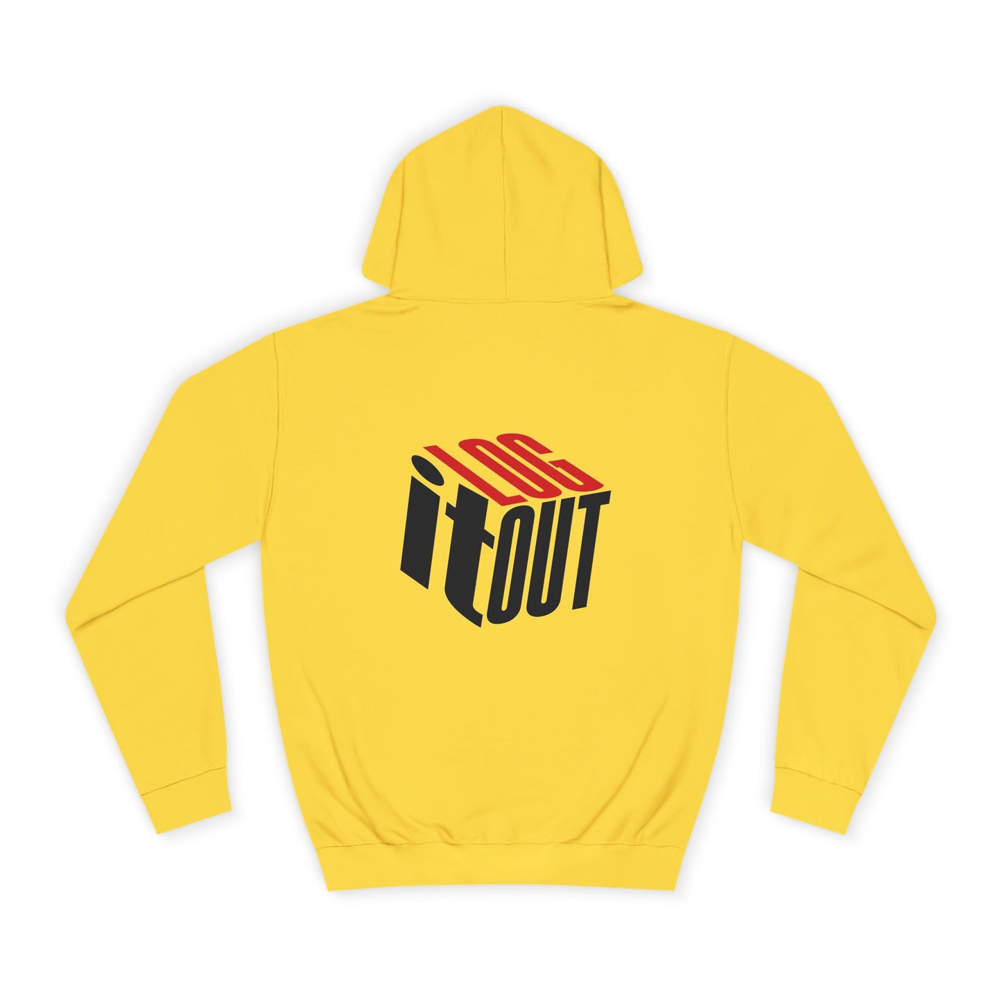 Stylish Unisex Log it out Hoodie with Trendy Graphic, Casual Wear, Cozy Gift, Fun Hoodie for Everyday Use,