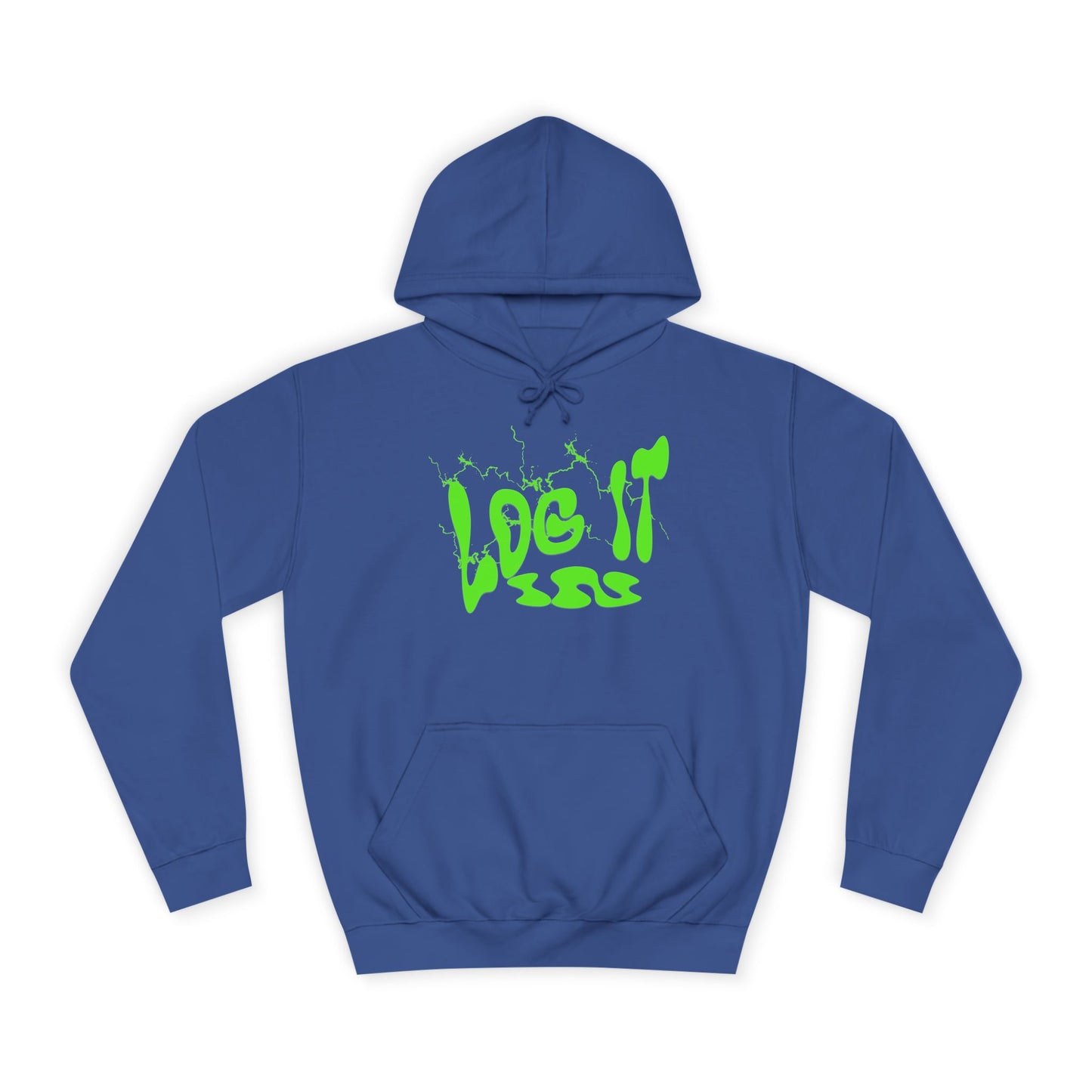 Unisex Hoodie with 'Log It in' Design, Cozy Casual Sweater for Trendy wear, Gift for Comfortable Everyday Wear