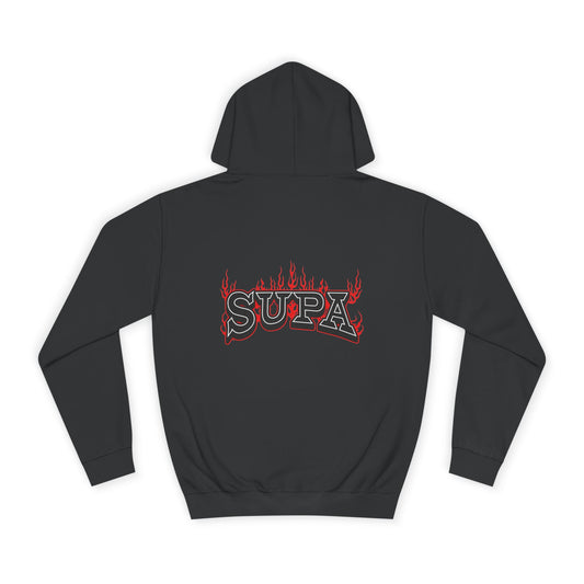 Trendy Unisex Supa Hoodie - Casual Wear, Gift, Spirit wear, Cozy Hoodie, Streetwear Essentials