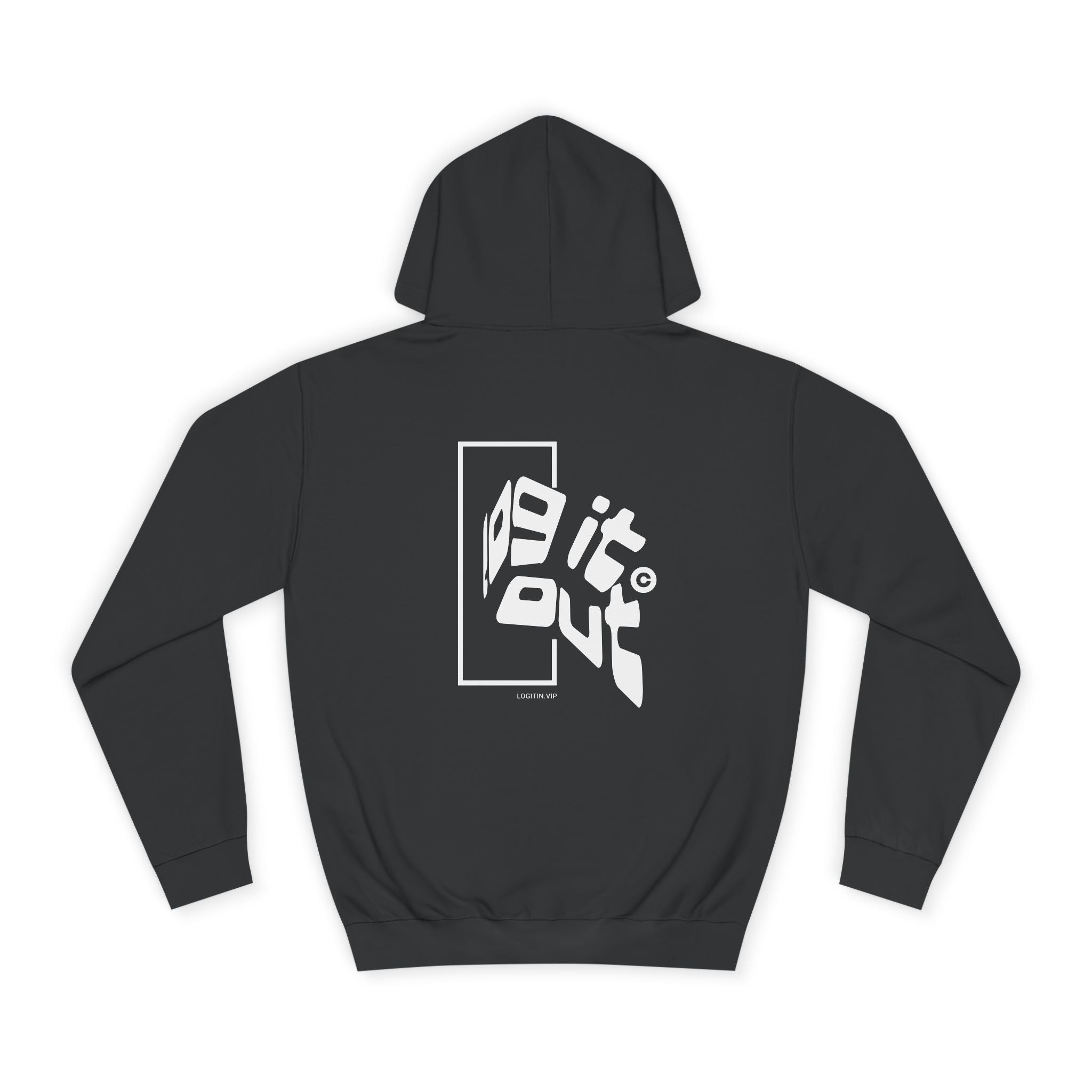 Cozy Unisex Log it out Hoodie, Perfect for Life, Graduation Gifts, Unisex Custom Apparel, Soft Hooded Sweatshirt, Everyday Comfort