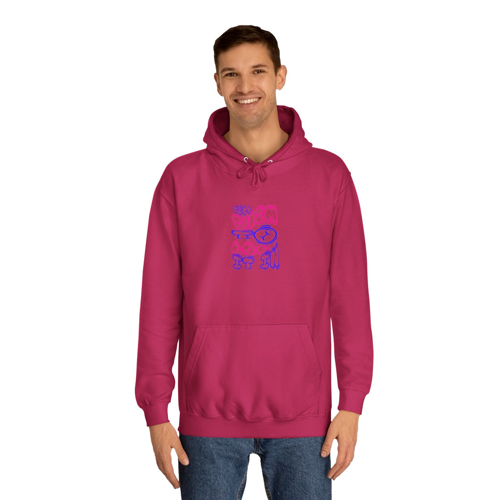 Chill Vibes Log it in Hoodie | Cozy Unisex Sweatshirt, Gifts for Graduates, Apparel, Everyday Comfort
