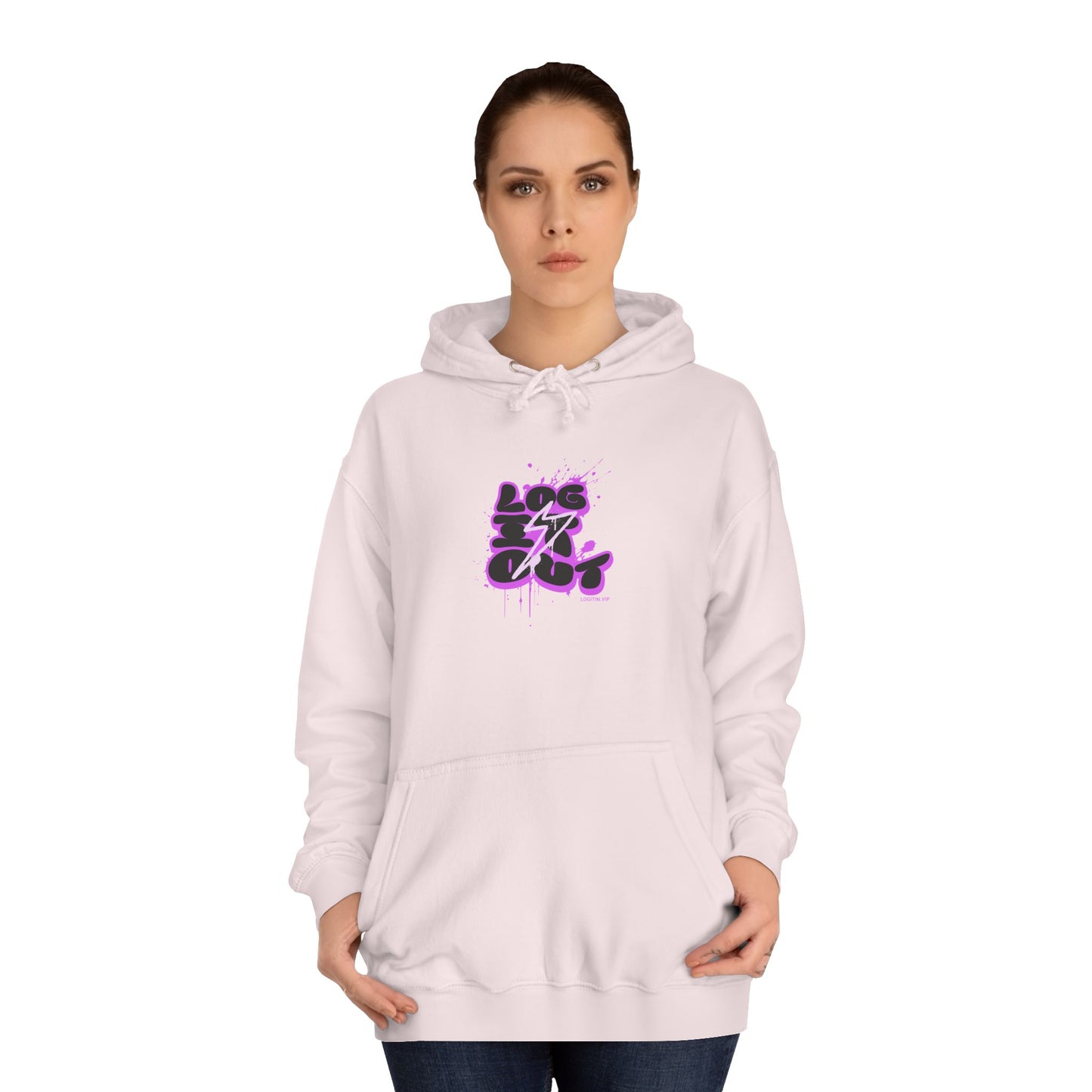 Unisex Hoodie - Log It Out Trendy Street Wear