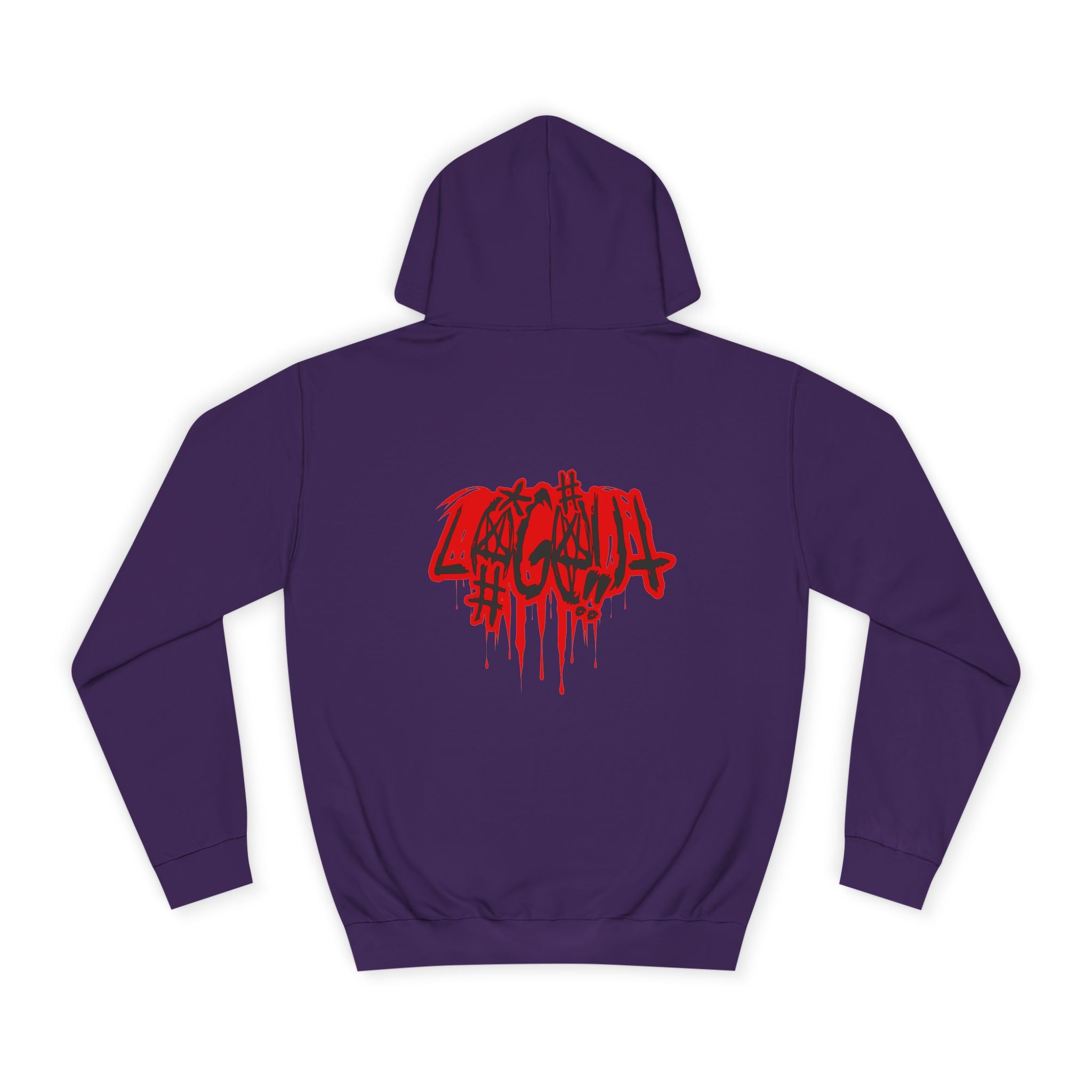 Bold Graffiti log out Hoodie, Unisex Streetwear, Comfortable Casual Wear,