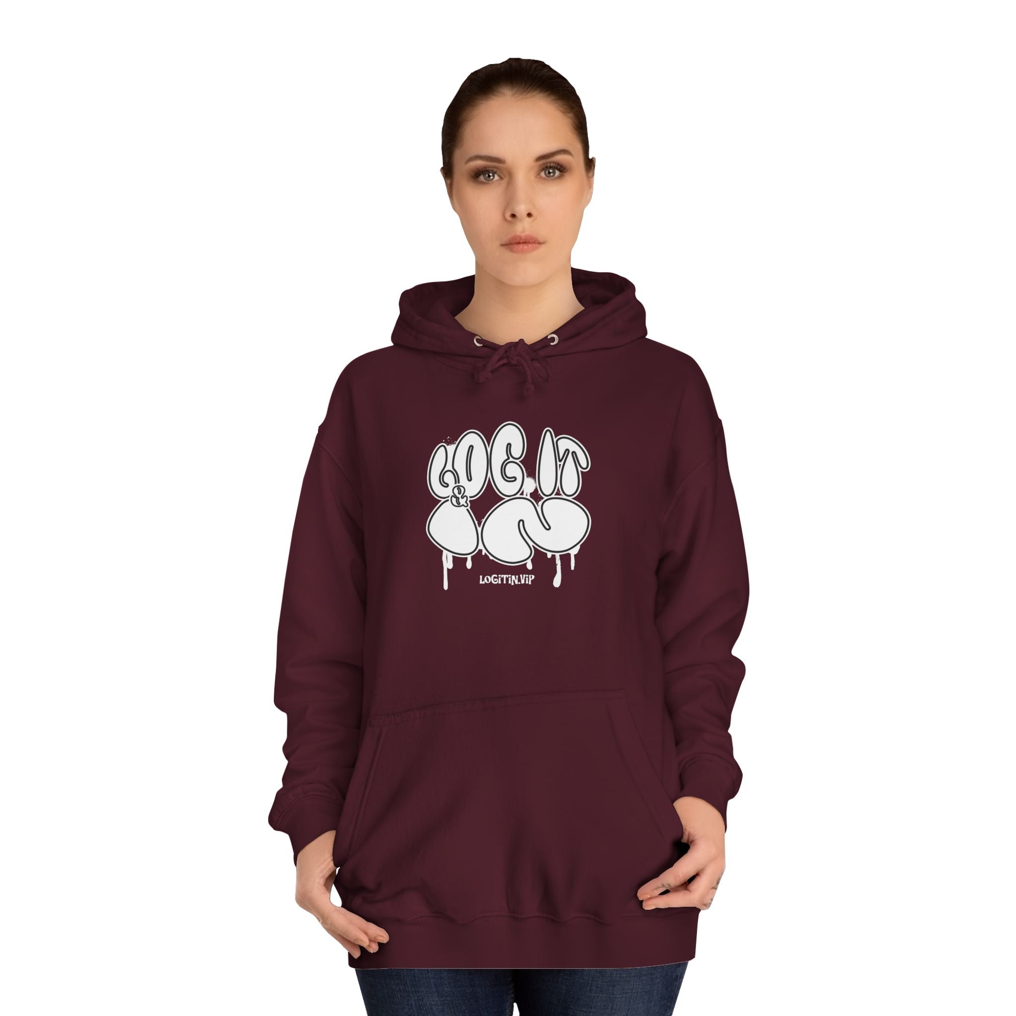 Trendy Hoodie - Log It in Style