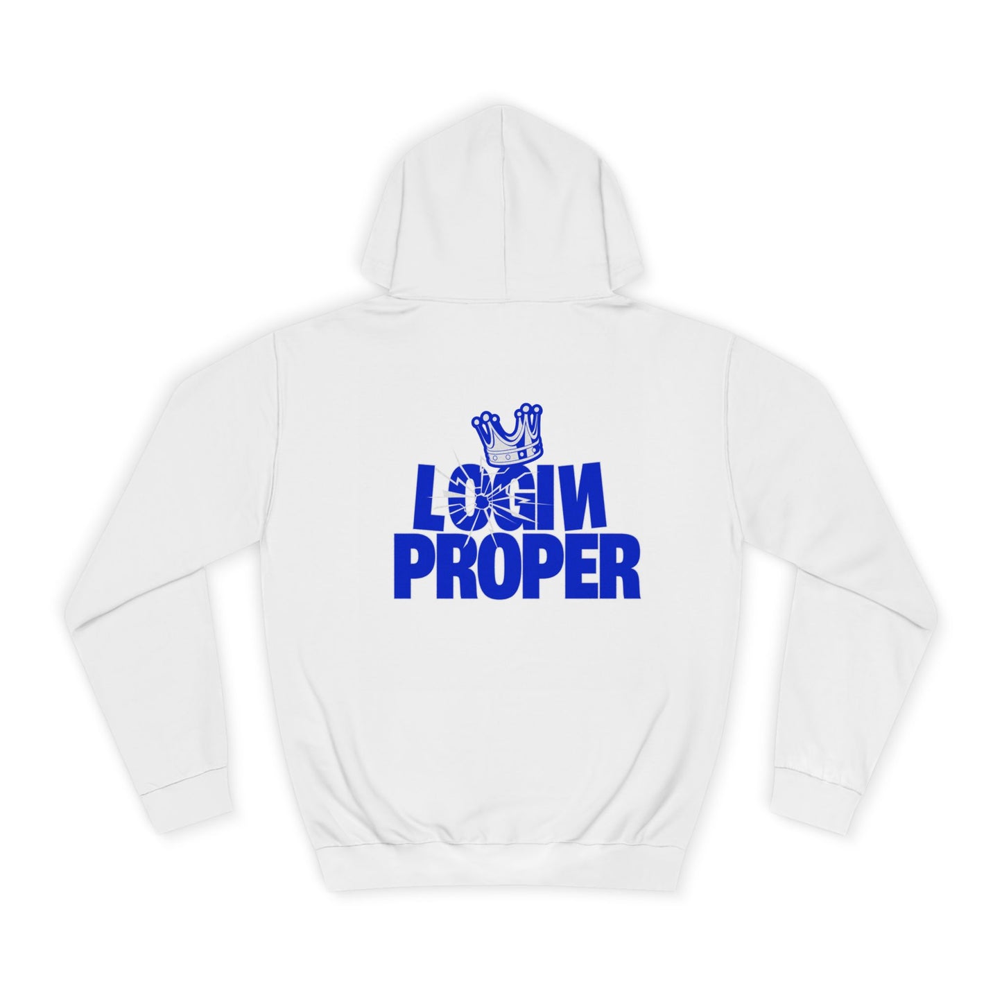 Unisex Hoodie - 'Login Proper' Trendy Spirit Wear, Casual Streetwear, Gift, Cozy Lounge Sweatshirt