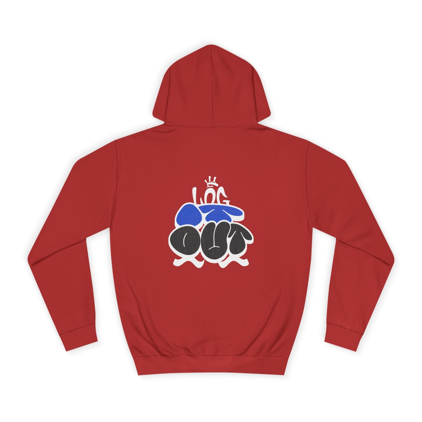 Stylish Unisex Log it out Hoodie, Cozy Wear, Trendy Sweatshirt, Gift, Casual Everyday Hoodie