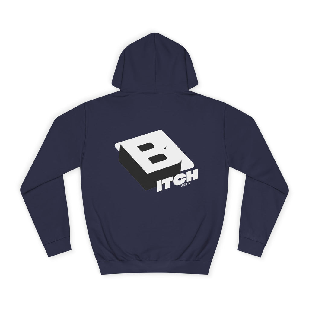 Unisex Hoodie with Bold Logo Design