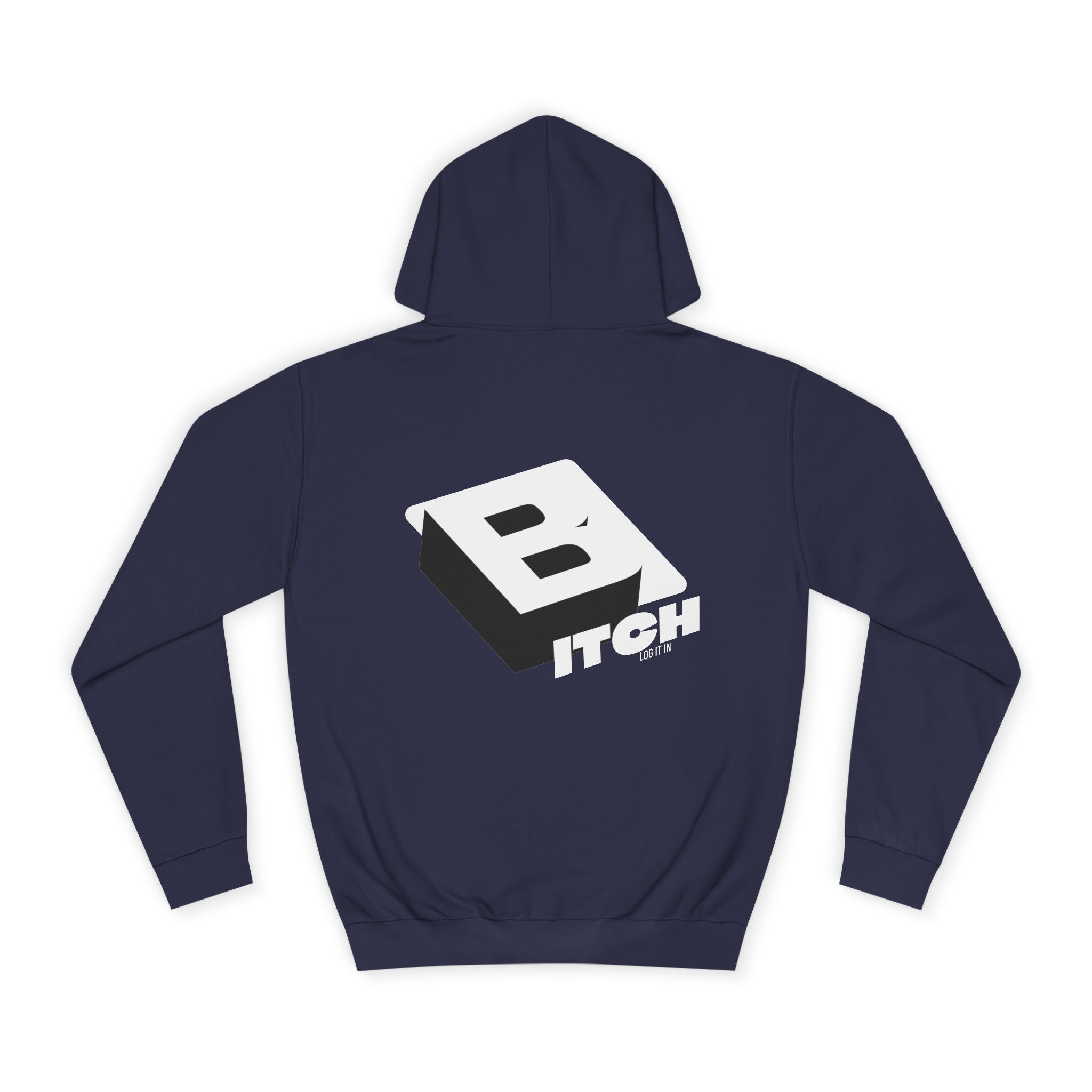 Unisex Hoodie with Bold Logo Design