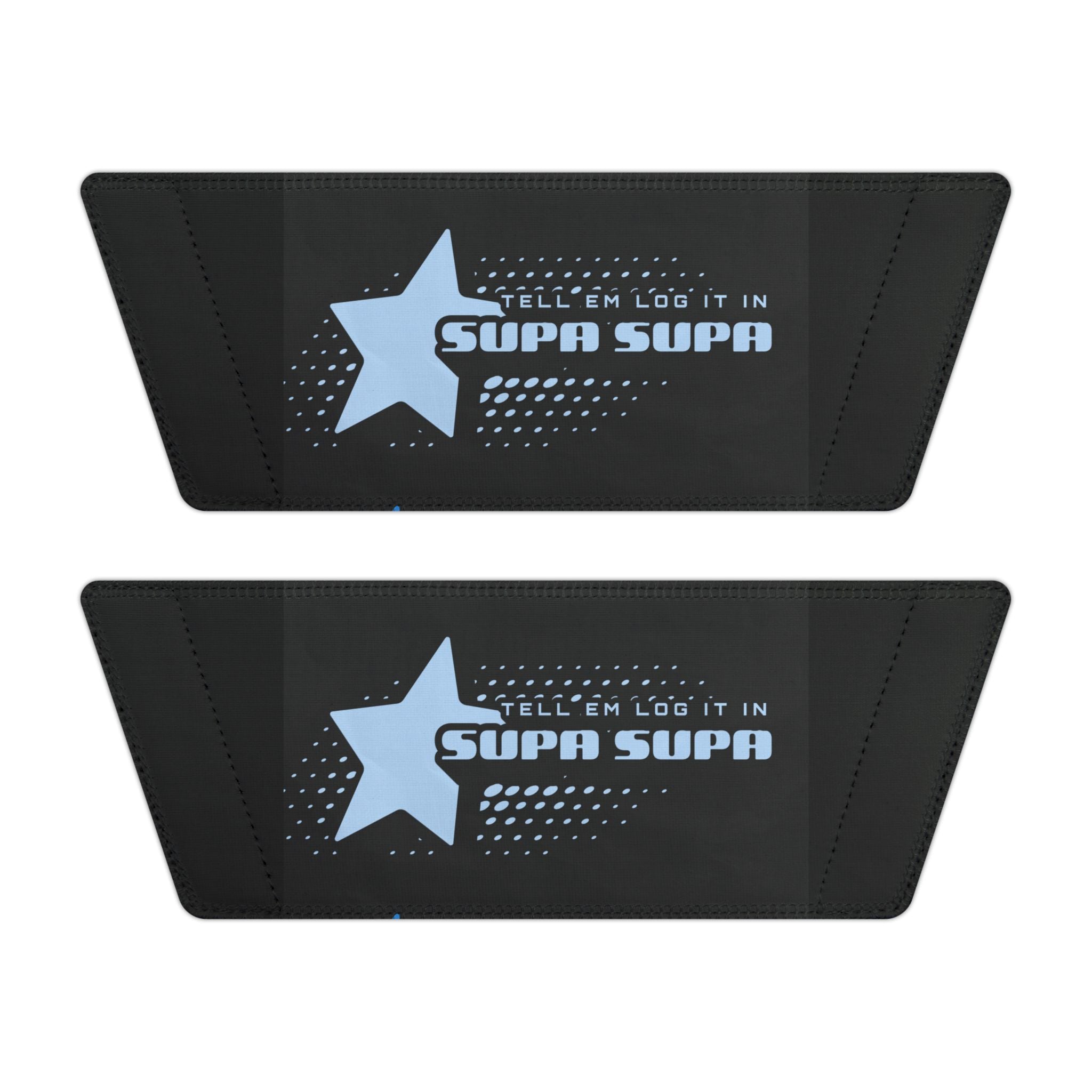 Women's Slide Sandals — Removable strap " Tell em log it in" Comfort Slides