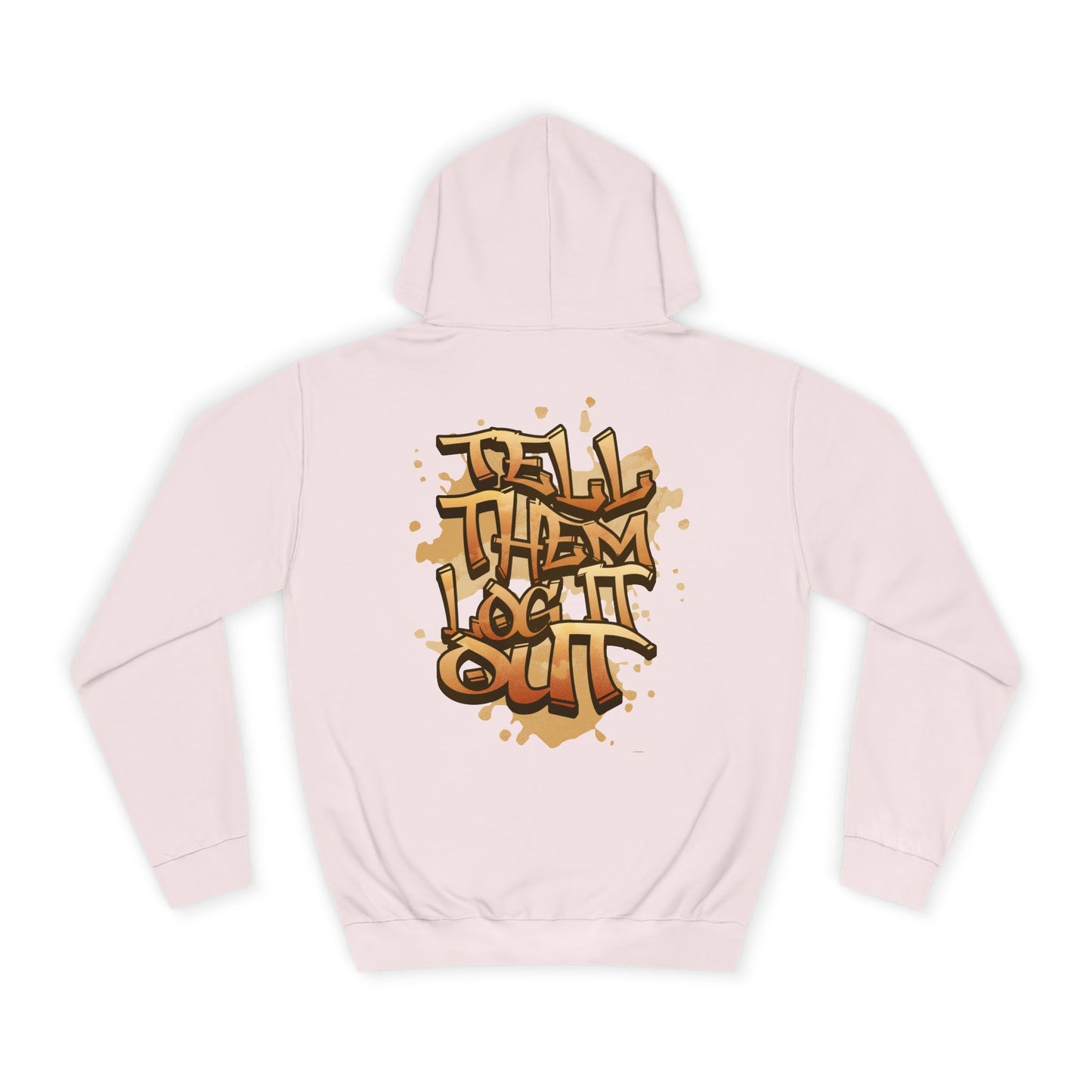 Unisex Hoodie with Graffiti Art, Streetwear Style, Casual Outfit, Gift, Trendy Hoodie for Everyday Life