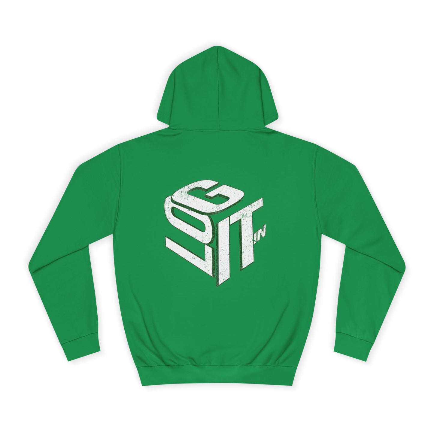 Stylish Unisex  Hoodie with Design, Log it in Sweatshirt, Casual Hoodie, Modern Apparel, Unique Gear