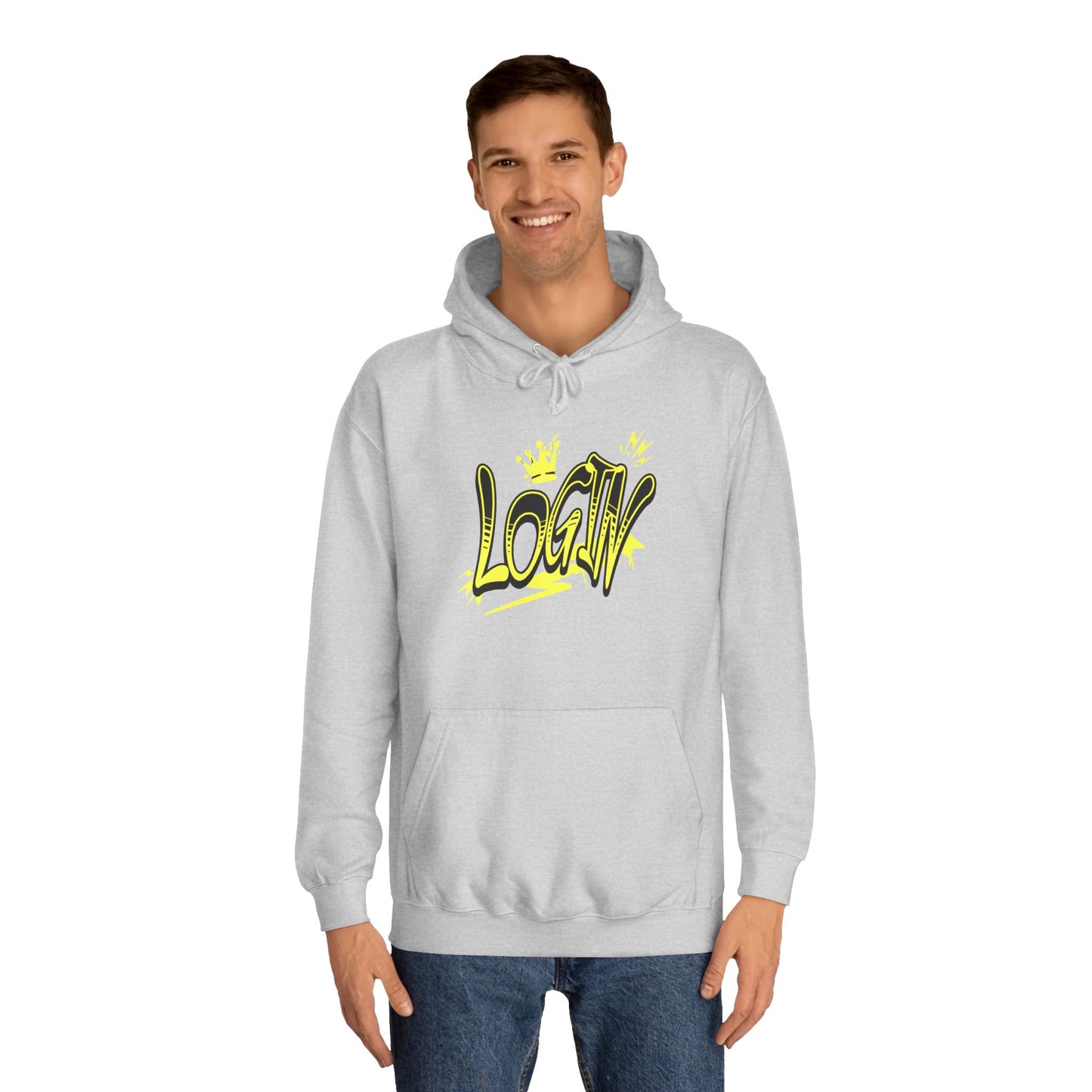 Unisex Hoodie - Bold 'LOGIN' Graphic