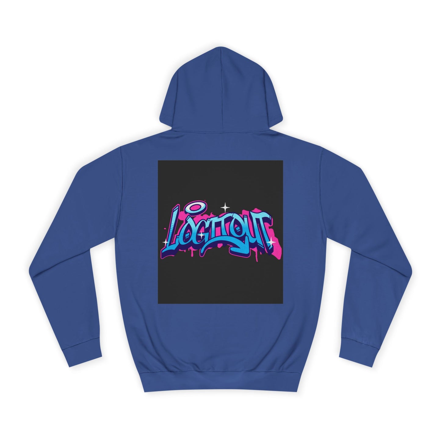 Unisex Hoodie with Colorful Graffiti Design - Trendy Streetwear, Perfect for Life, Gift, Casual Wear
