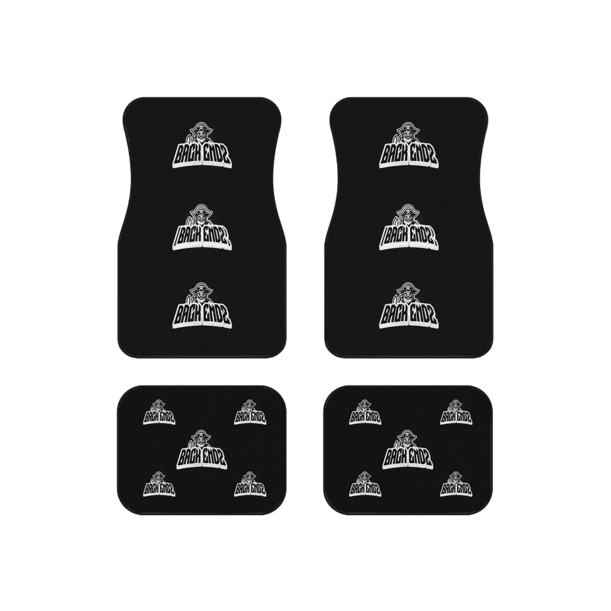 Car Mats — Back Endz Logo 4-Piece Floor Mat Set