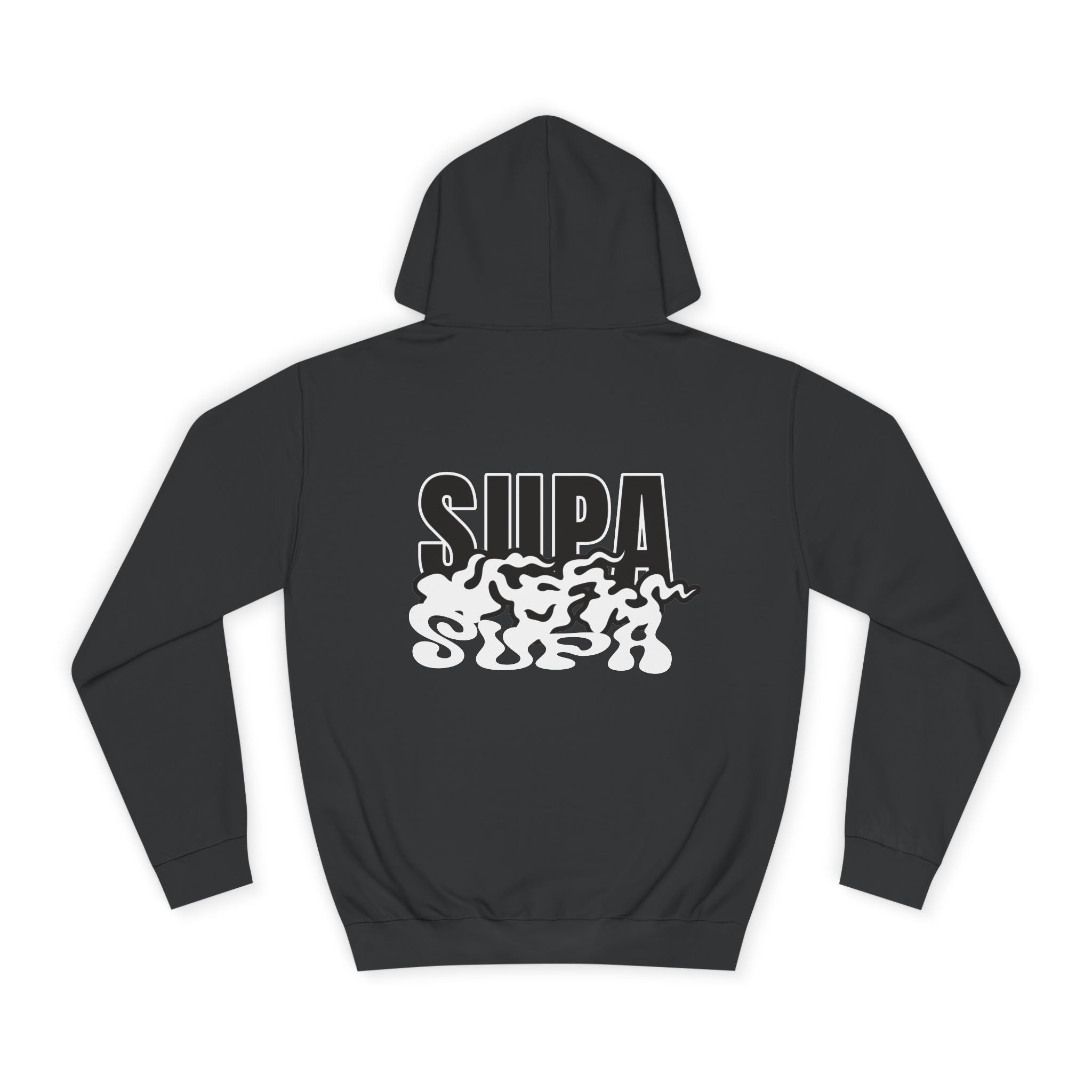 Trendy Unisex Hoodie with 'SUPA' Design | Casual Wear, Apparel, Street Style, Gift, Cozy Fashion
