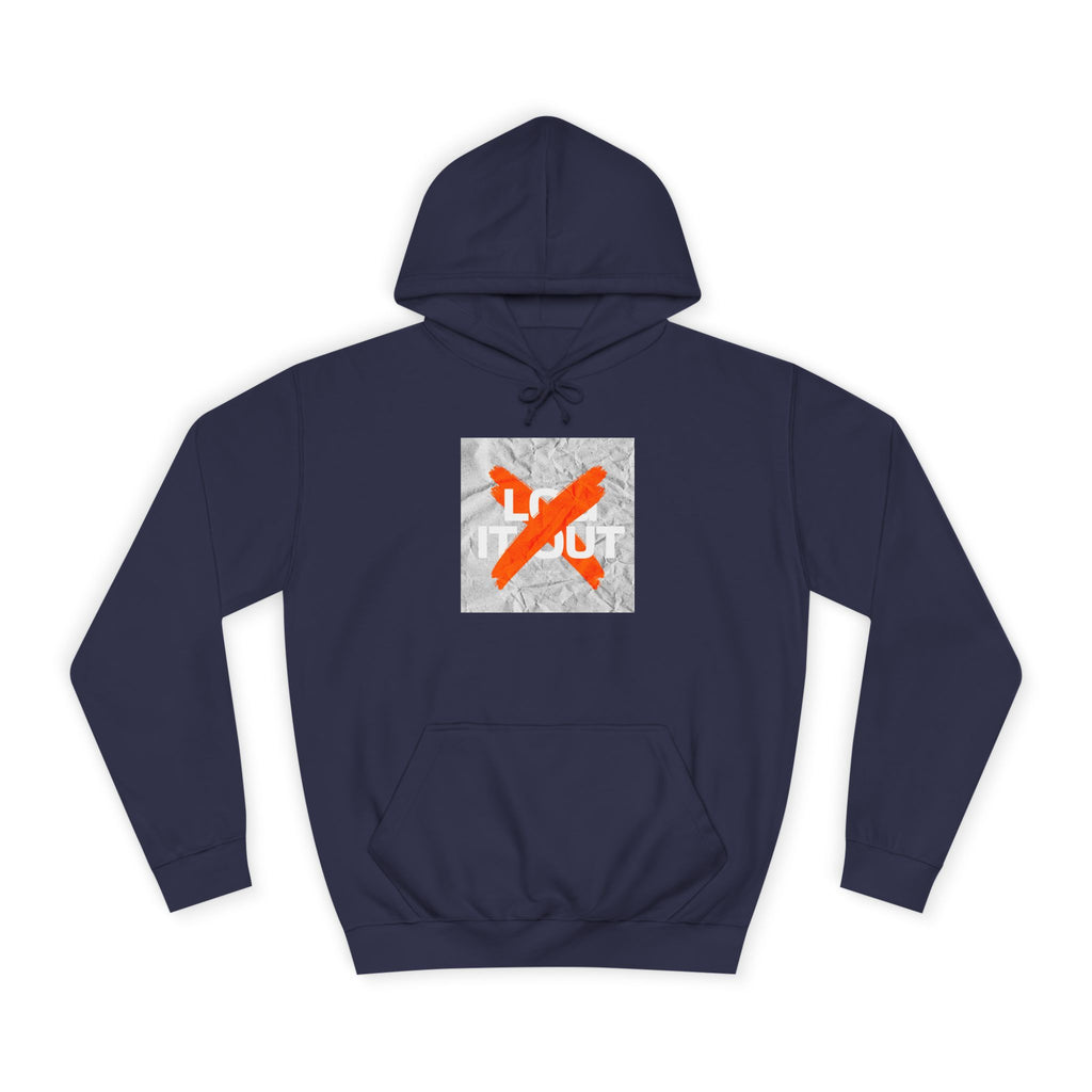 Trendy Unisex Hoodie - Stylish Graphic Sweatshirt, Casual Wear, Gifts, and Everyday Comfort - 'Log it Out' Design