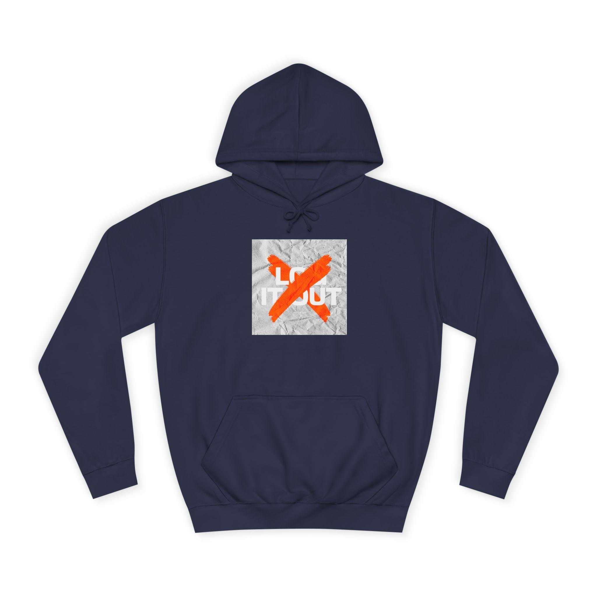 Trendy Unisex Hoodie - Stylish Graphic Sweatshirt, Casual Wear, Gifts, and Everyday Comfort - 'Log it Out' Design