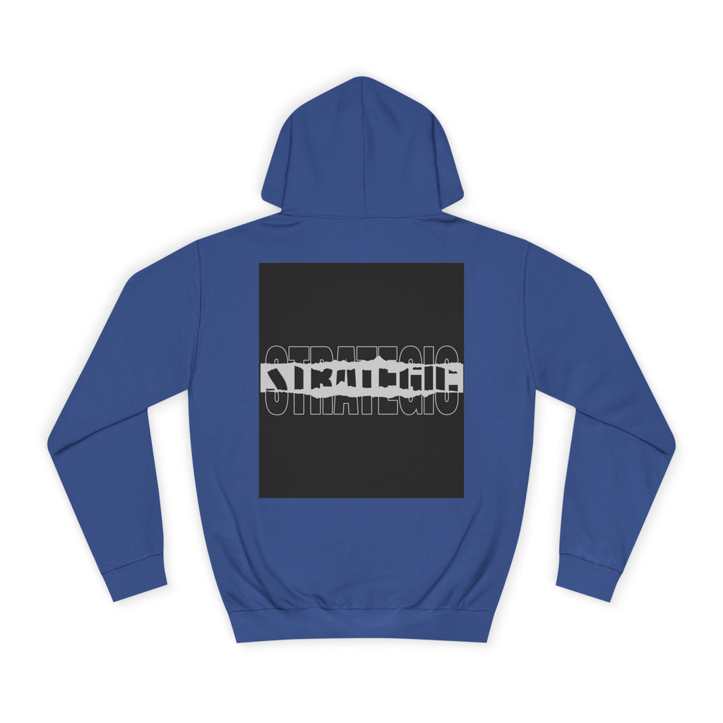 Unisex Hoodie with Strategic Print, Casual Sweatshirt,Gift, Trendy Apparel, Everyday Wear