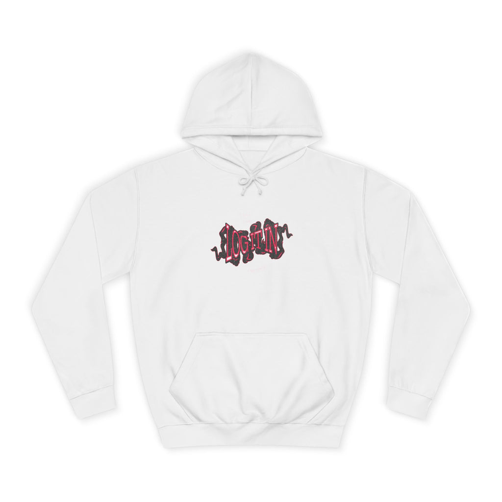 'Log it in'Hoodie for Unisex, Casual Wear, Trendy Apparel, Perfect for Everyday wear, Comfortable Fit