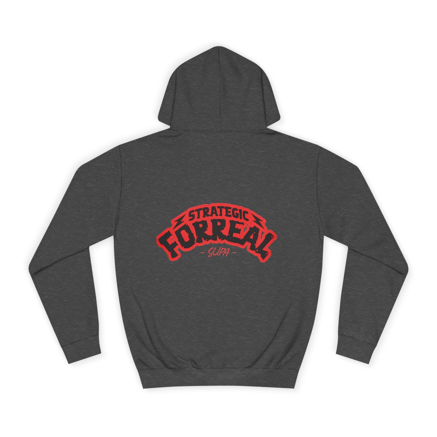 Unisex Hoodie - Strategic Forreal Design, Perfect for Casual Wear