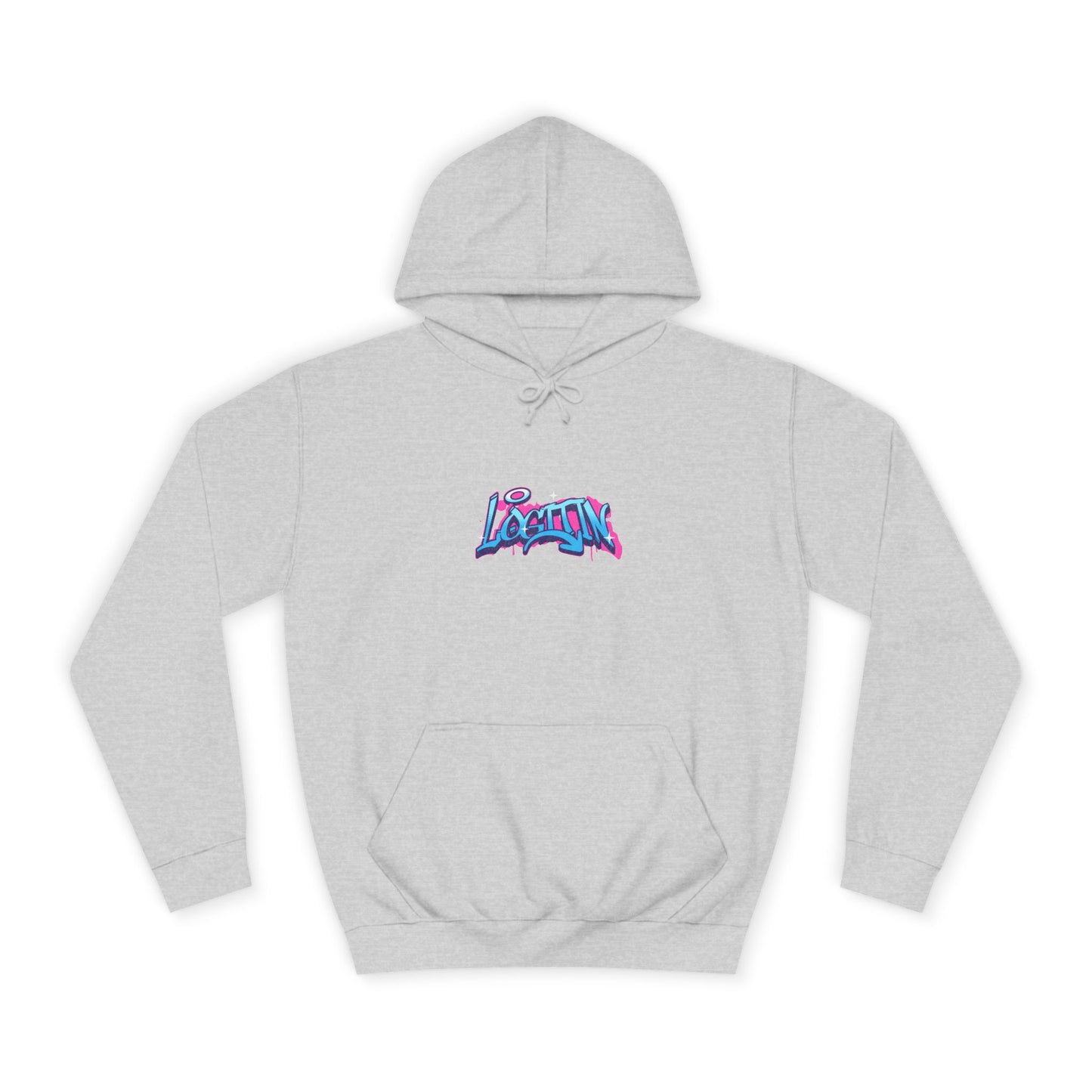 Vibrant Log it in Hoodie, Unisex Cozy Sweatshirt, Trendy Streetwear, Perfect for Life, Gift for Stylish Fall Apparel