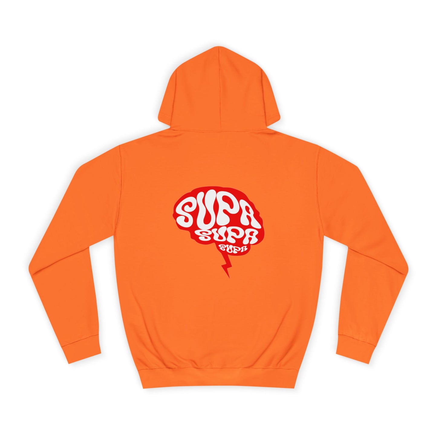 Supa Supa Hoodie, Unisex College Sweatshirt, Cozy Hoodie, Trendy Graphic Hoodie, Gift for Any One