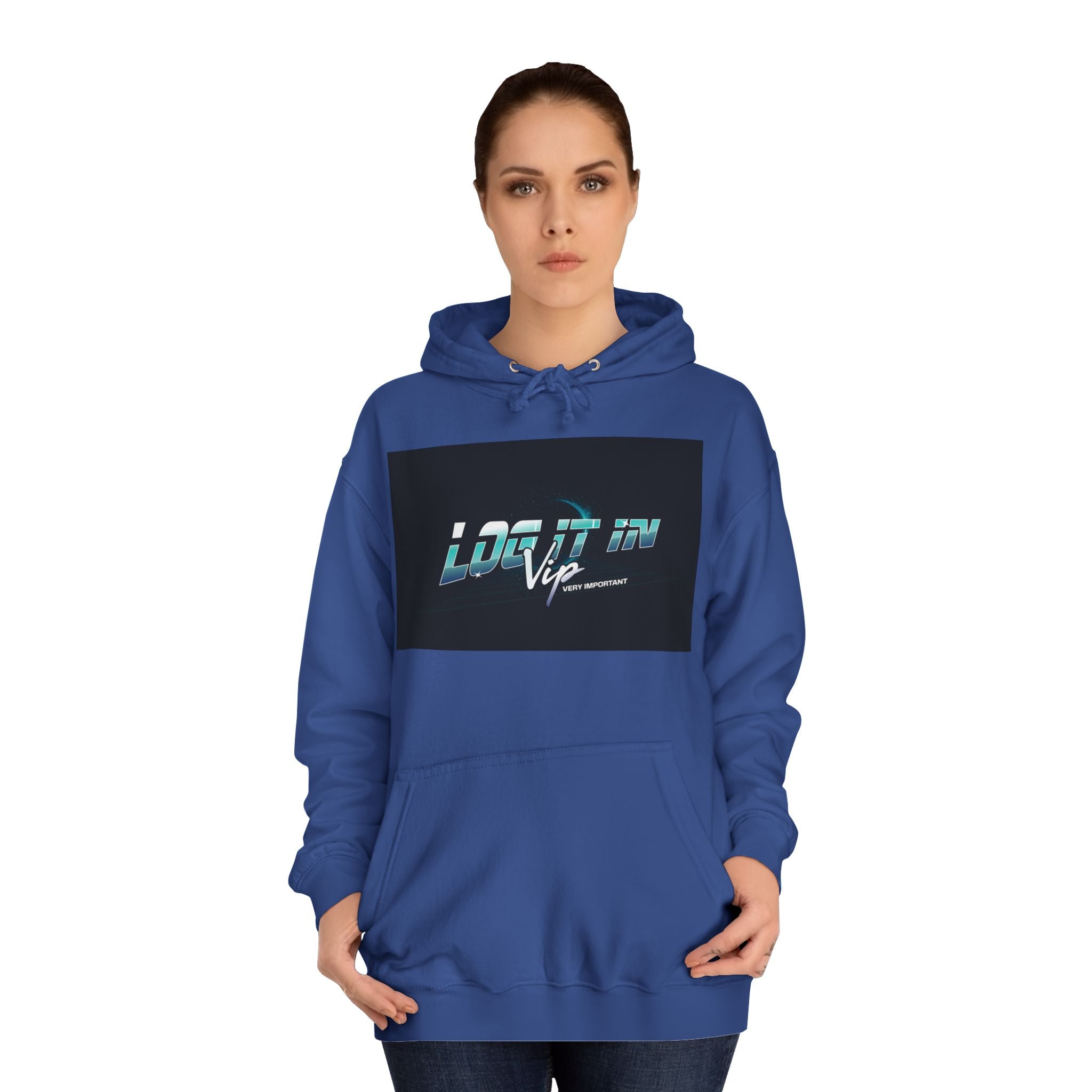 'log it in,Hoodie, Casual Wear, Unisex Fashion, Perfect for Every day Life, Stylish Gift, Cozy & Trendy Sweatshirt