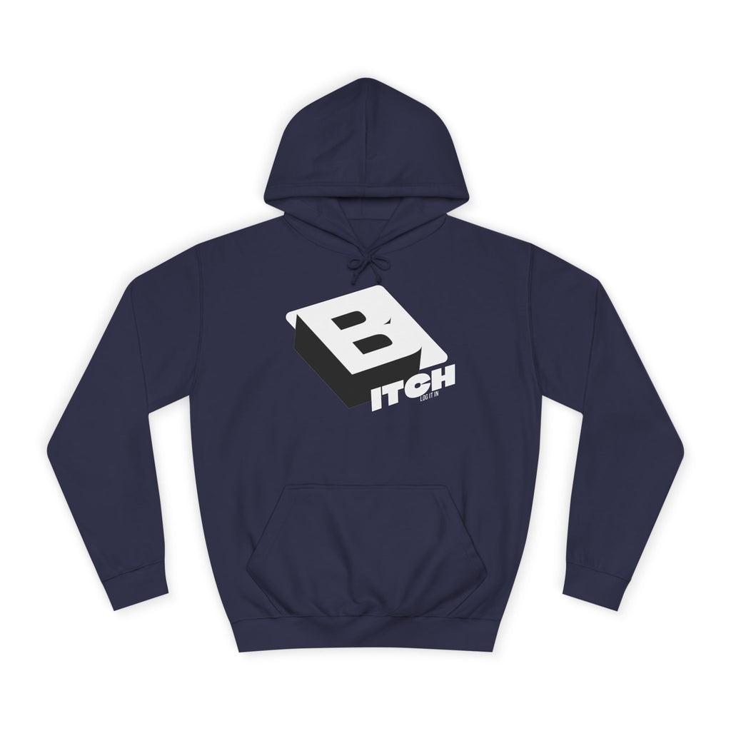 Unisex Hoodie with Bold Logo Design