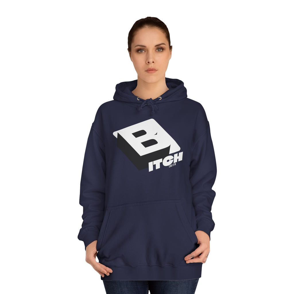 Unisex Hoodie with Bold Logo Design