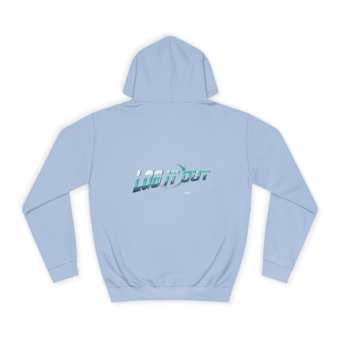 Unisex 'log it out' Hoodie with Retro Style, Ideal for Everyday Wear, Perfect for trendy wear,Gift for Friends