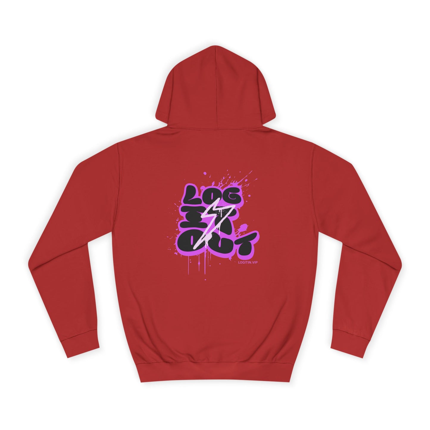 Unisex Hoodie - Log It Out Trendy Street Wear