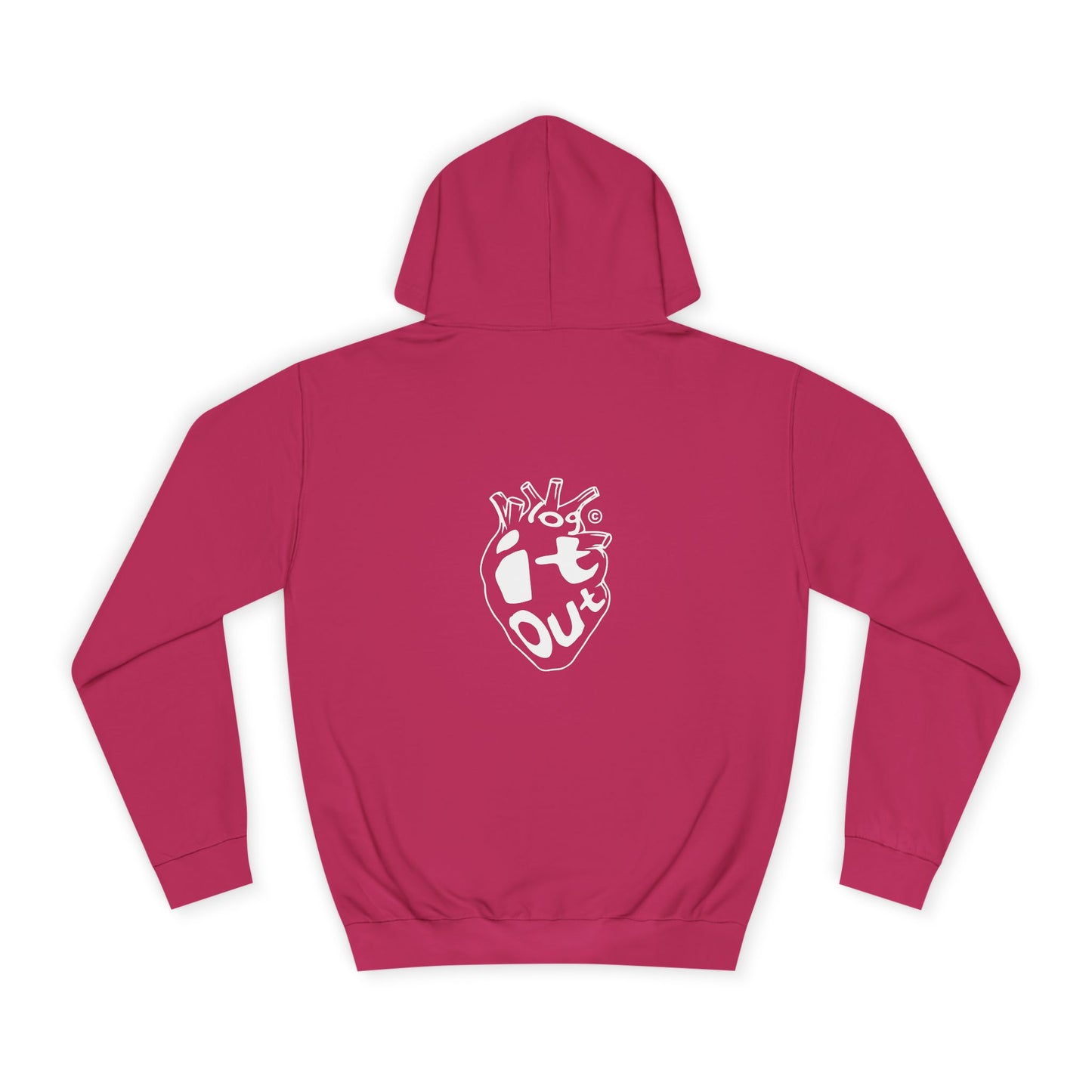 Comfortable Unisex Log it out Hoodie, Great for Life, Perfect for Casual Wear, Trendy Spirit