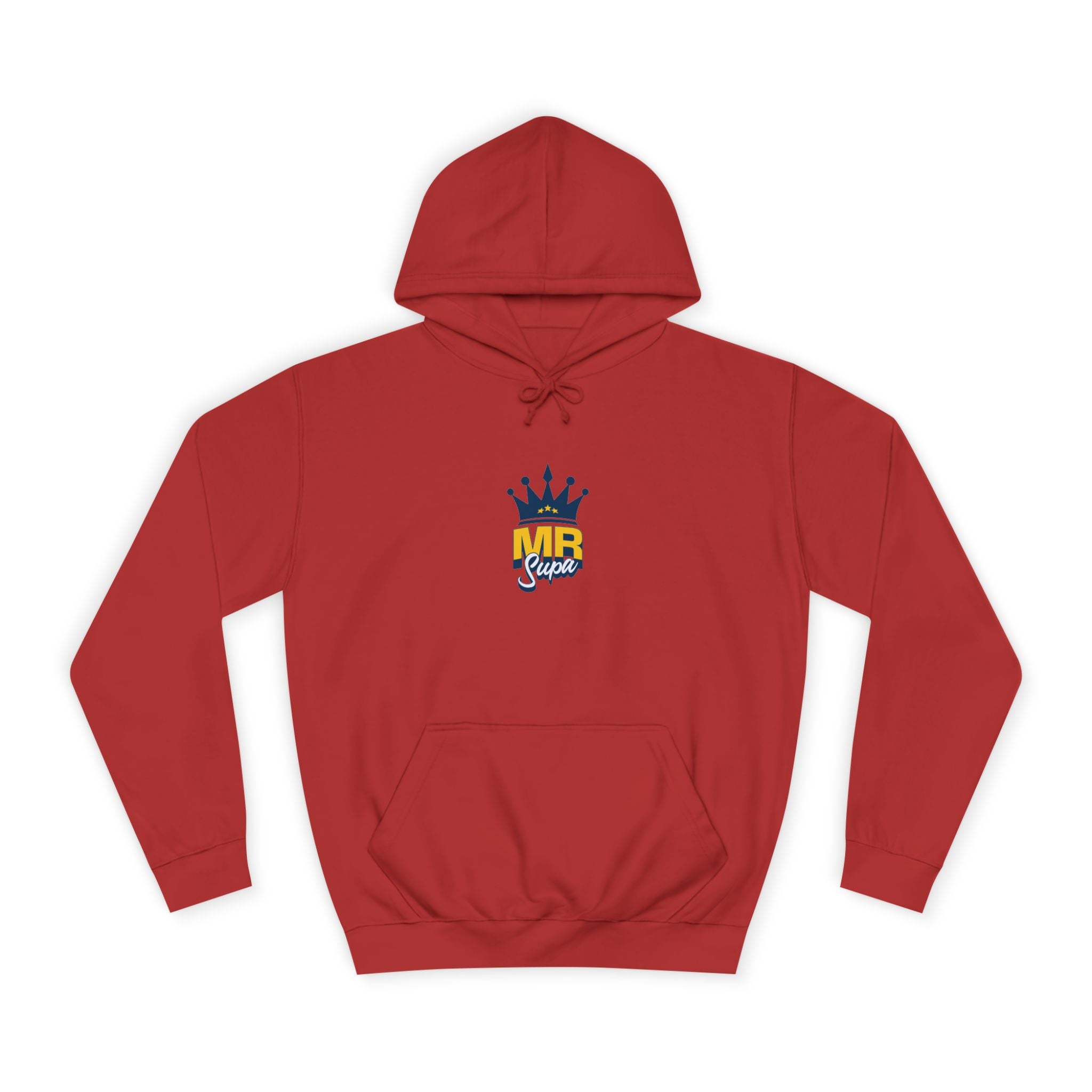 Crowned Unisex Mr Supa Hoodie - Stylish, Comfortable, Perfect for Any One, Athletes, Trendy Gift, Events, Everyday Wear