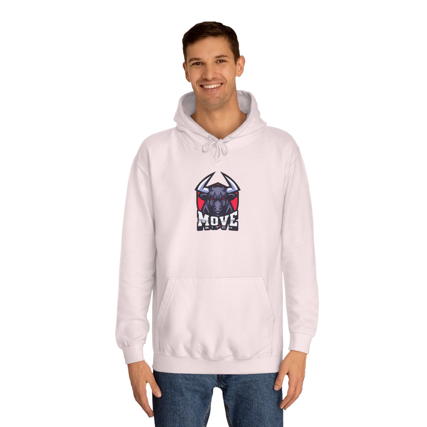 Unisex Move Hoodie - Motivational Graphic Sweatshirt for Active Lifestyle