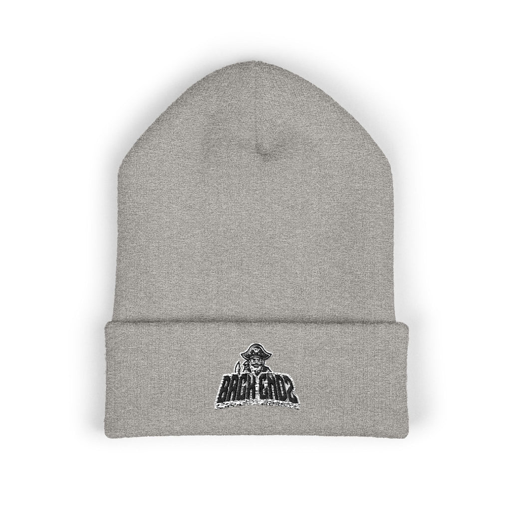Embroidered 'Back Endz' Classic Cuffed Beanie — Cozy Streetwear Winter Hat