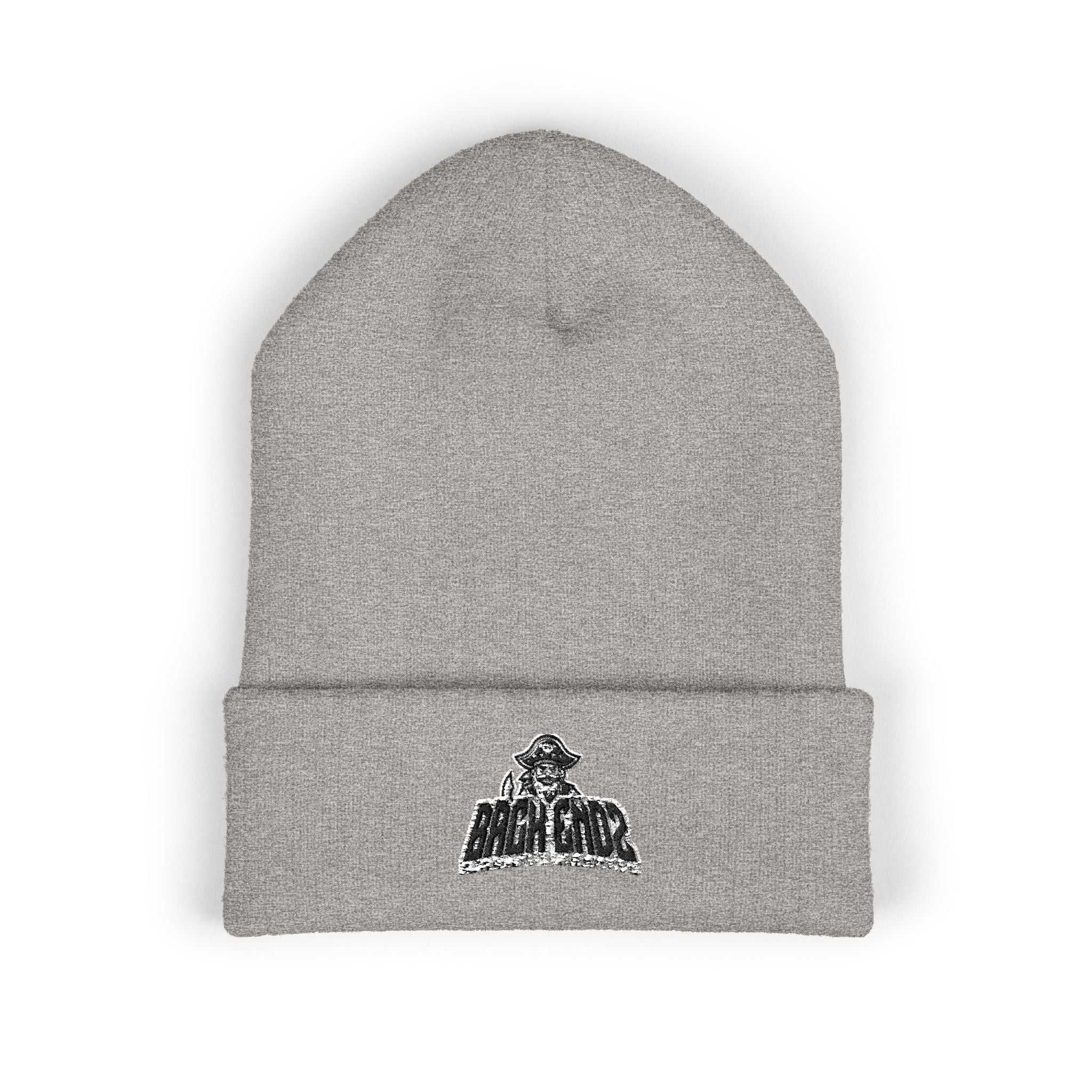 Embroidered 'Back Endz' Classic Cuffed Beanie — Cozy Streetwear Winter Hat
