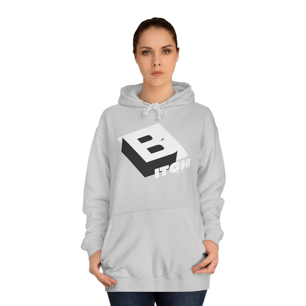 Unisex Hoodie with Bold Logo Design