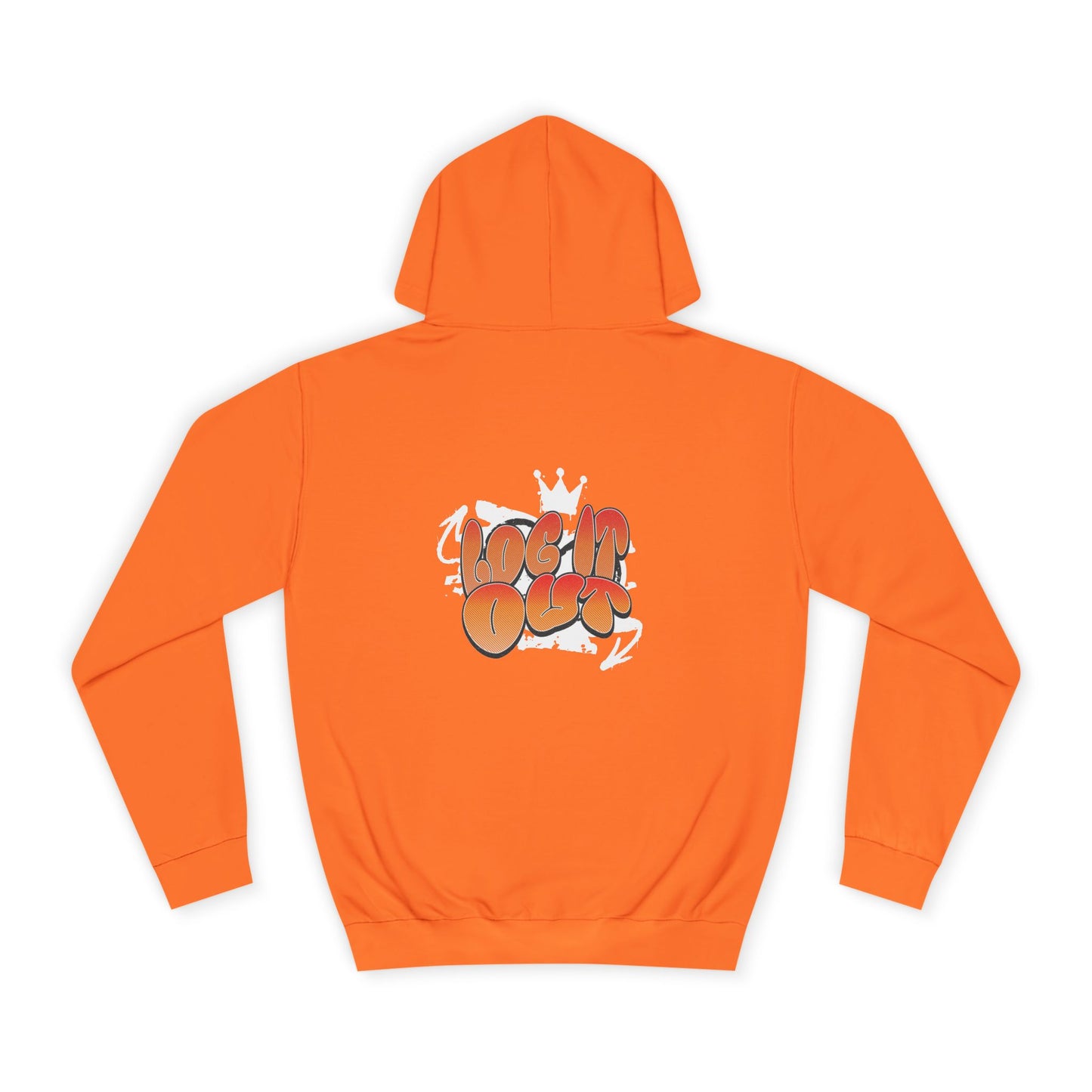 Unisex Hoodie - 'Log It Out' Trendy Comfort Wear