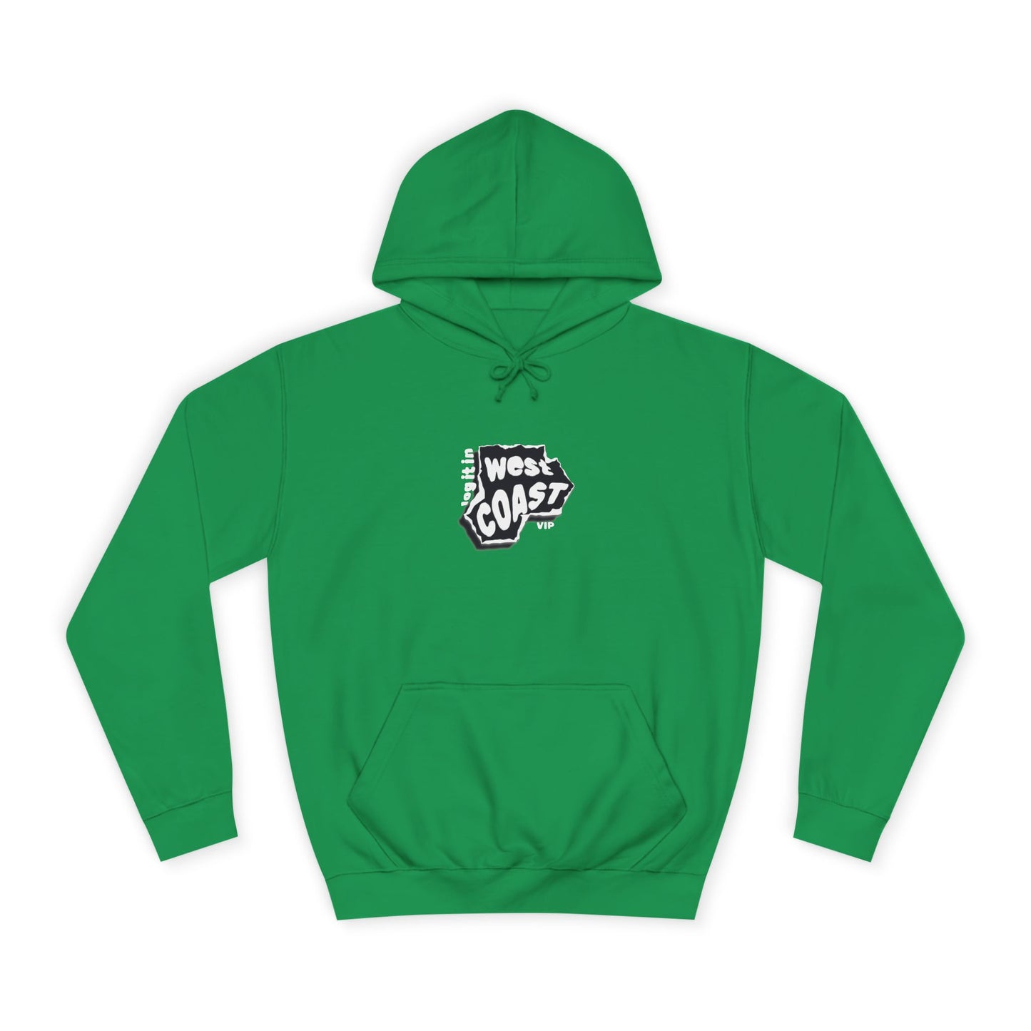 West Coast Unisex Hoodie | Casual Wear, Gift for Every one, New Spirit, Cozy Streetwear, Trendy Hooded Sweatshirt