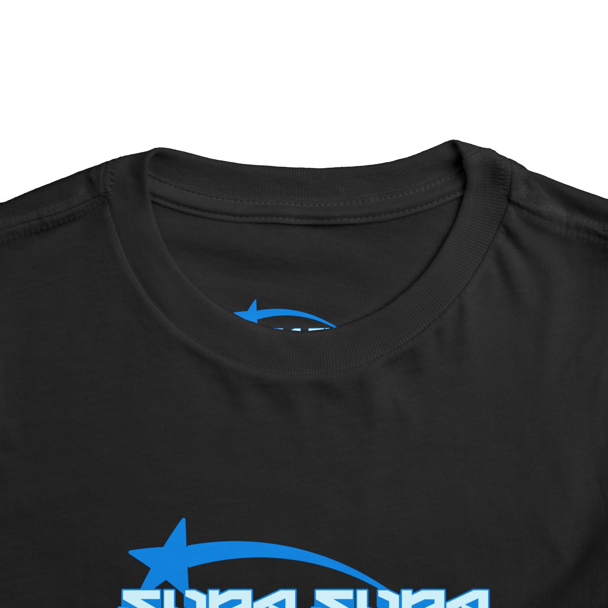 Toddler Tee — Blue Star 'Supa Supa' Graphic Shirt