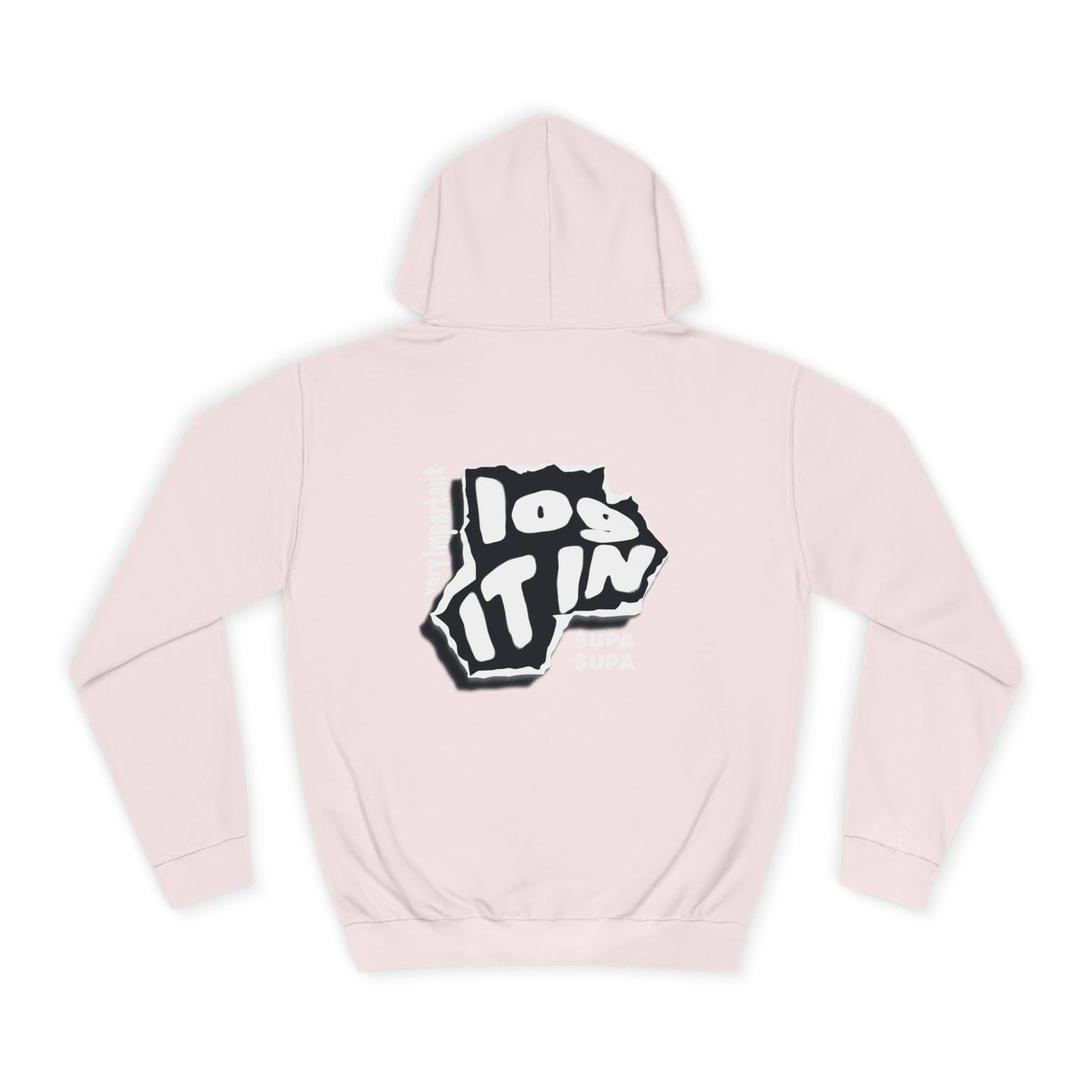 Unisex Log it in Hoodie with Graphic Design, Casual Wear, Trendy Apparel, perfect gift, Streetwear Style