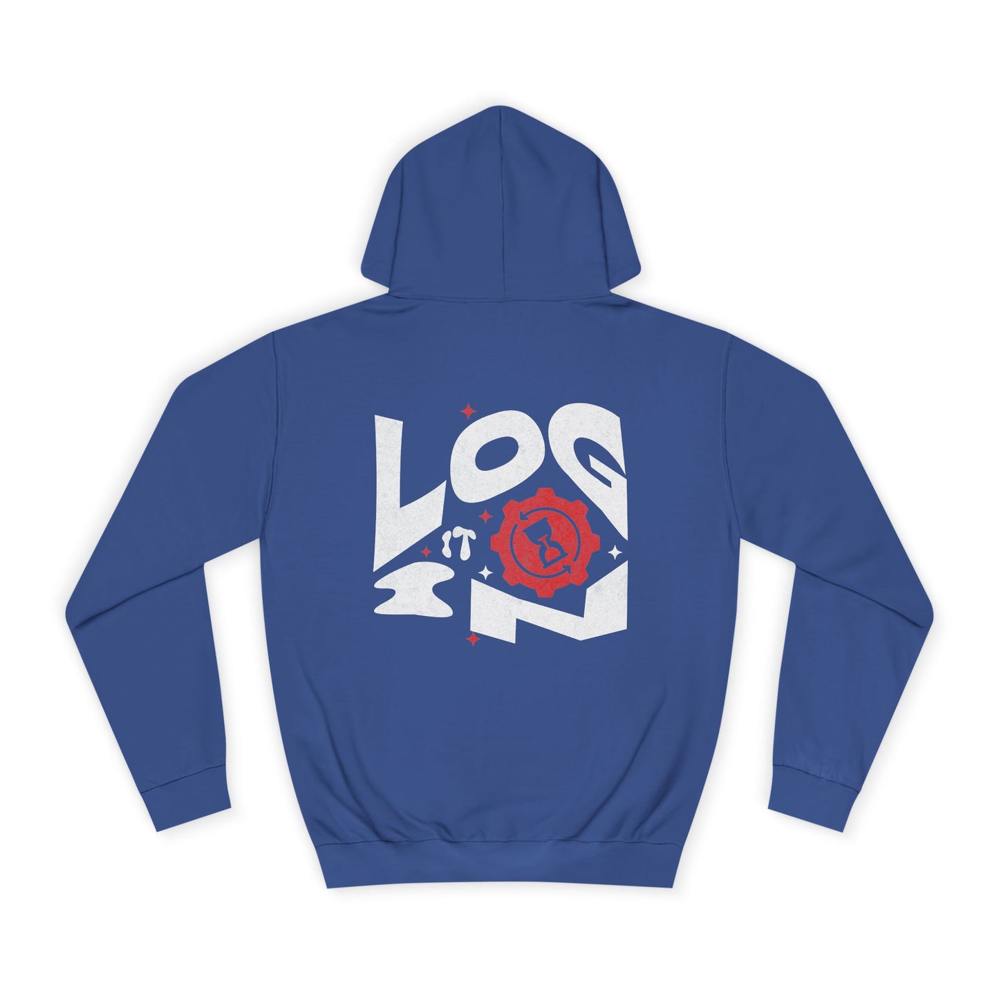 Stylish Log it in Hoodie, Cozy Athletic Wear, Graphic Hoodie, Trendy Apparel, Perfect for Life