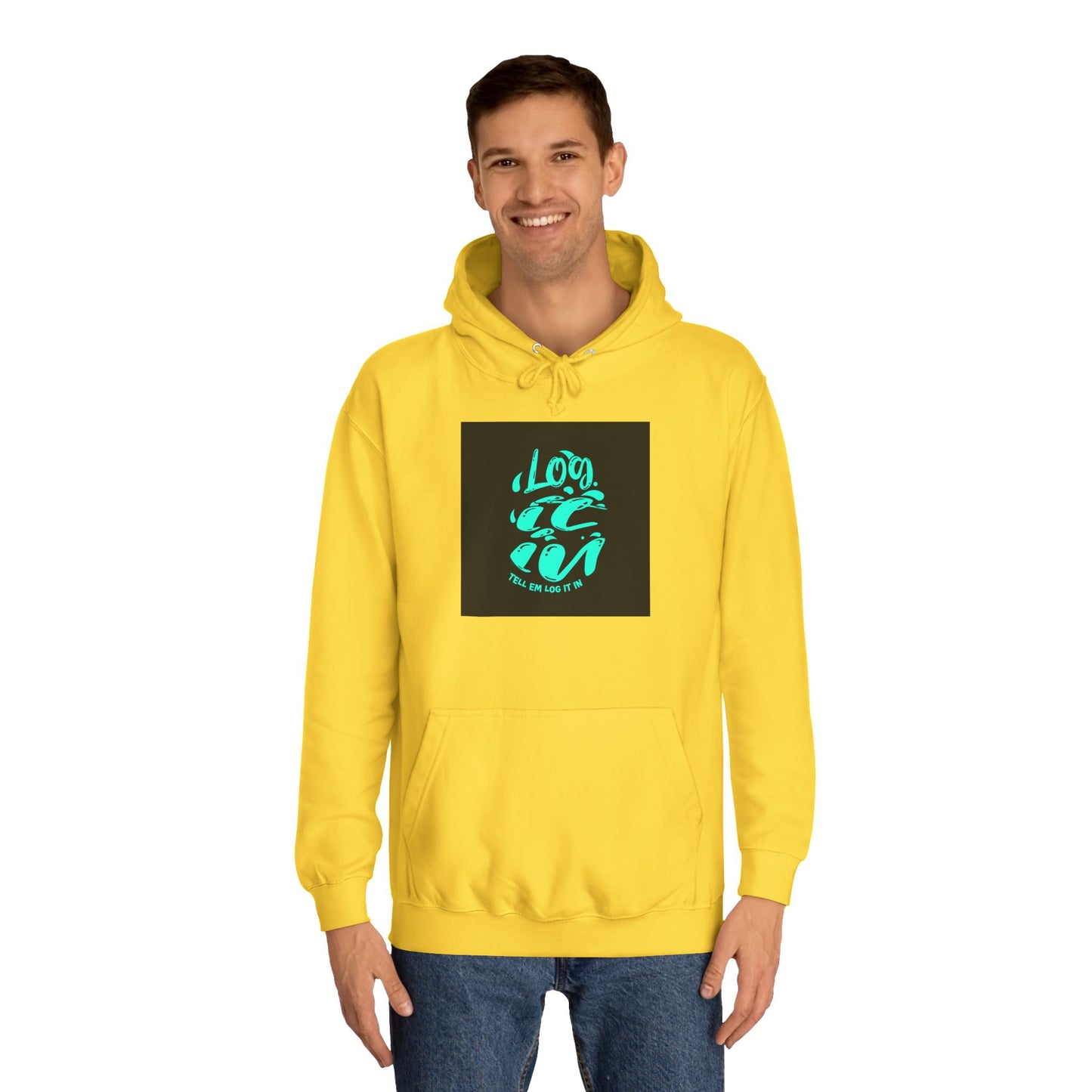 Unisex log it out Hoodie - Vibrant Graphic Sweatshirt for Any one, Comfortable Apparel, Perfect for Gifts, Trendy Life
