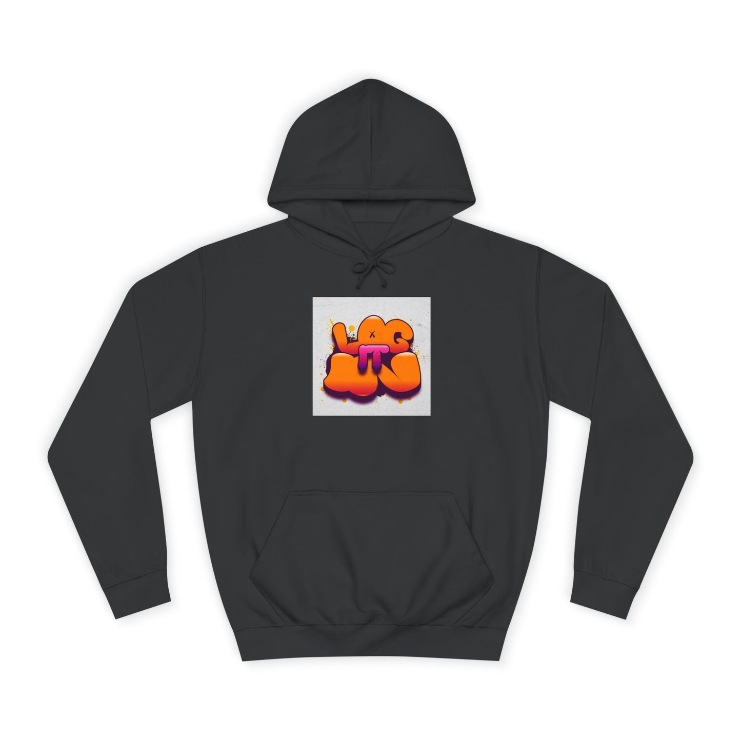 Vibrant Graffiti Log it in Hoodie, Trendy Sweatshirt, Casual Streetwear, Unique Gift, Artsy Apparel