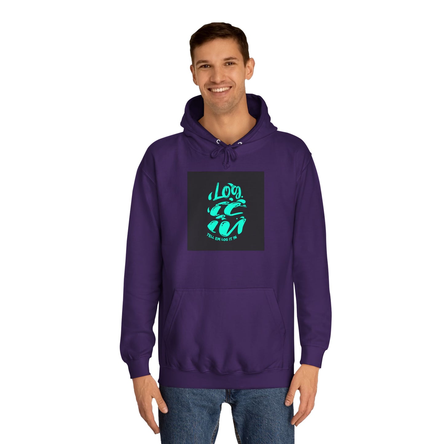 Unisex log it out Hoodie - Vibrant Graphic Sweatshirt for Any one, Comfortable Apparel, Perfect for Gifts, Trendy Life
